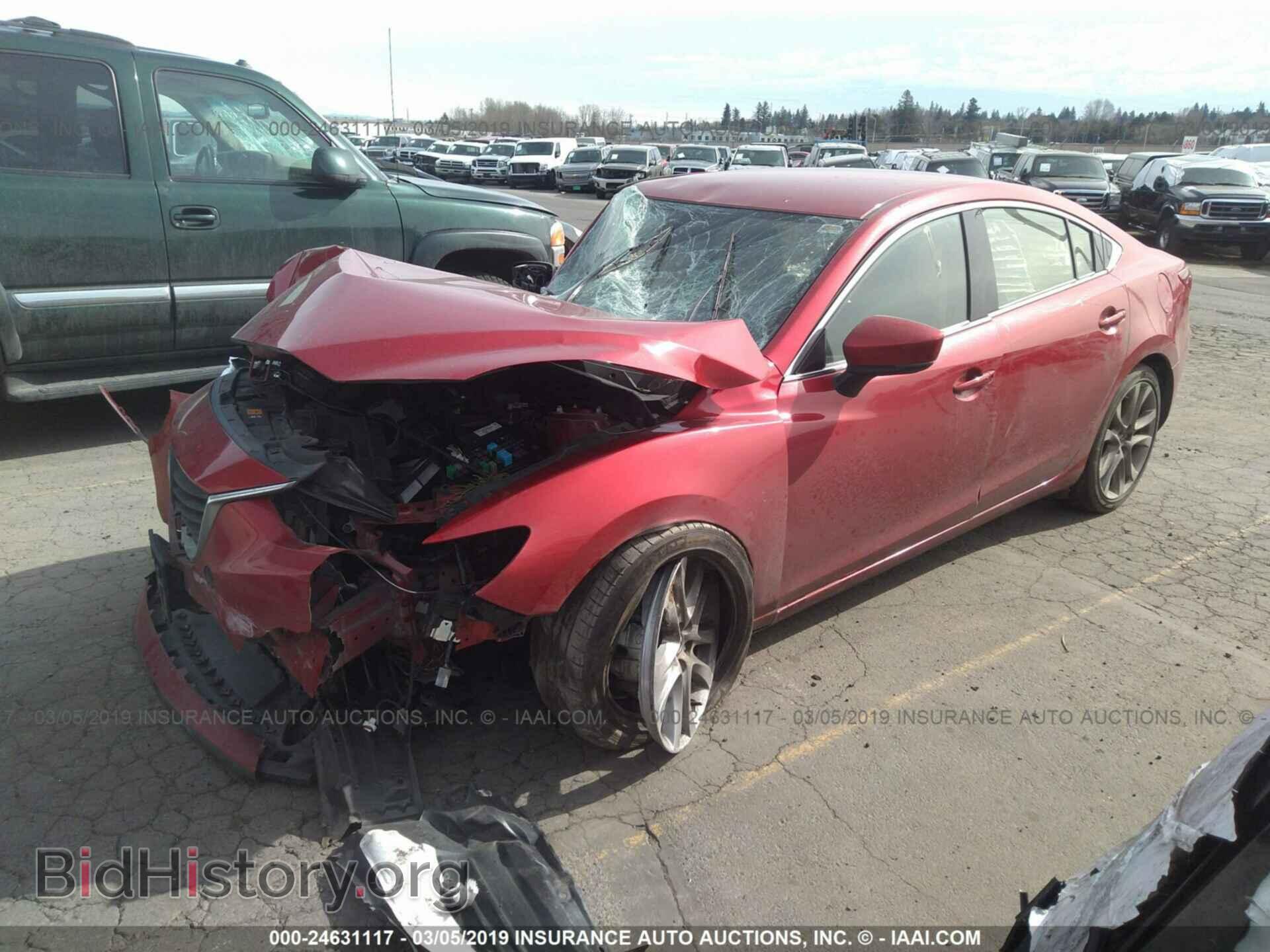 2017 MAZDA 6 - VIN: JM1GL1V57H1107343 - Фото 2