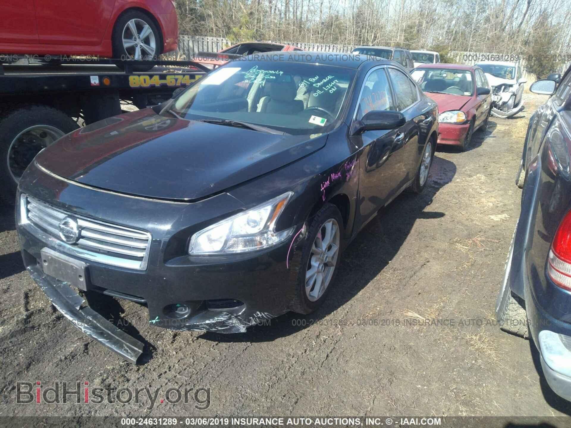 2014 NISSAN MAXIMA - VIN: 1N4AA5AP1EC480121 - Photo 2