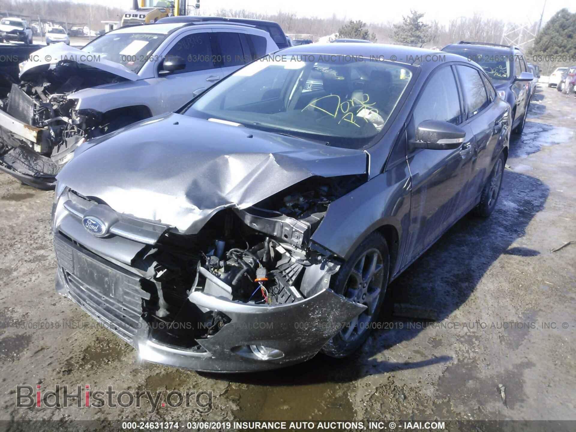 2014 FORD FOCUS - VIN: 1FADP3F25EL337718 - Фото 2
