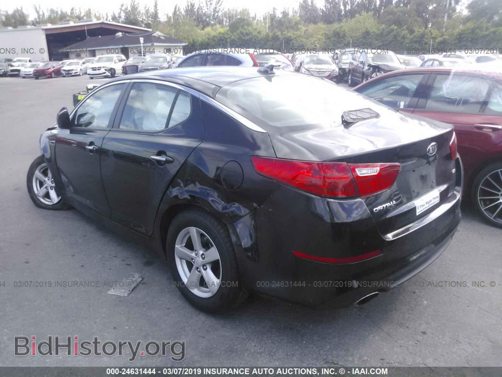 2015 KIA OPTIMA - VIN: KNAGM4A79F5660567 - Photo 3