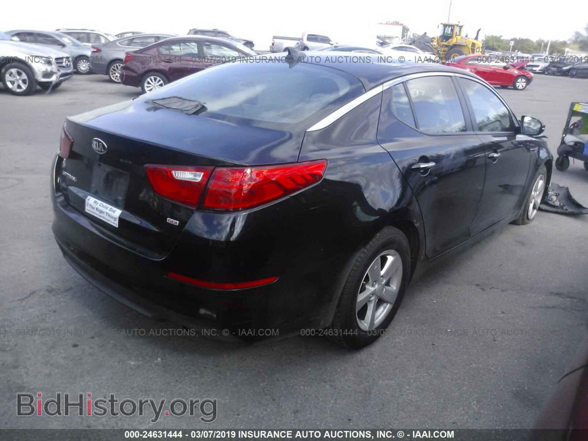 2015 KIA OPTIMA - VIN: KNAGM4A79F5660567 - Photo 4