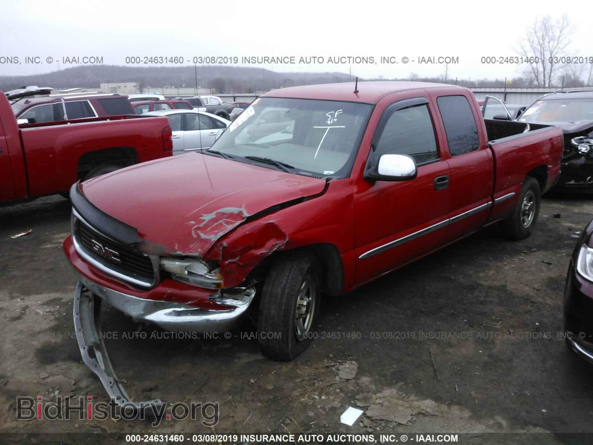 2001 GMC NEW SIERRA - VIN: 2GTEC19V811297591 - Фото 2