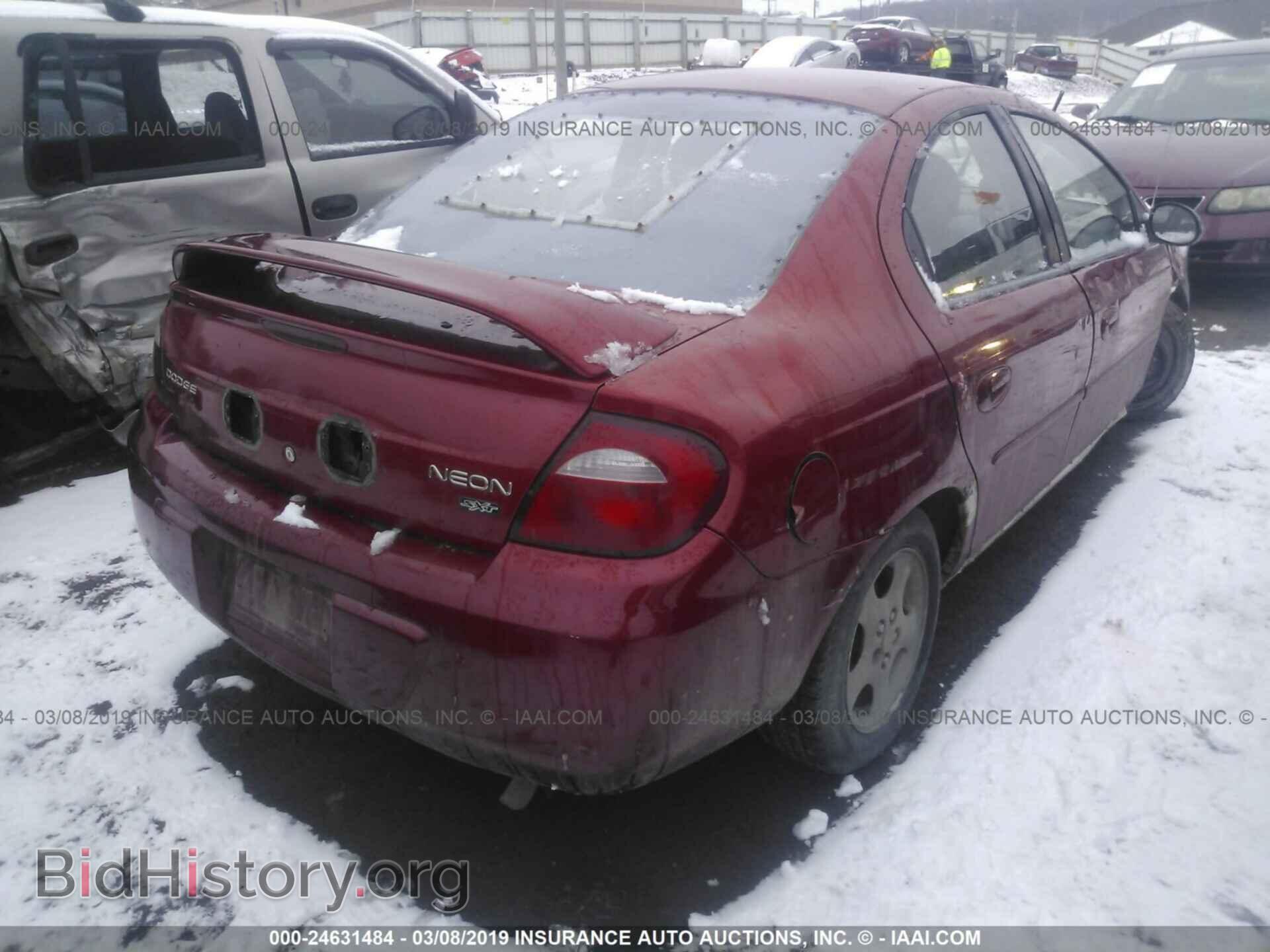 2005 DODGE NEON - VIN: 1B3ES56C75D105327 - Фото 4