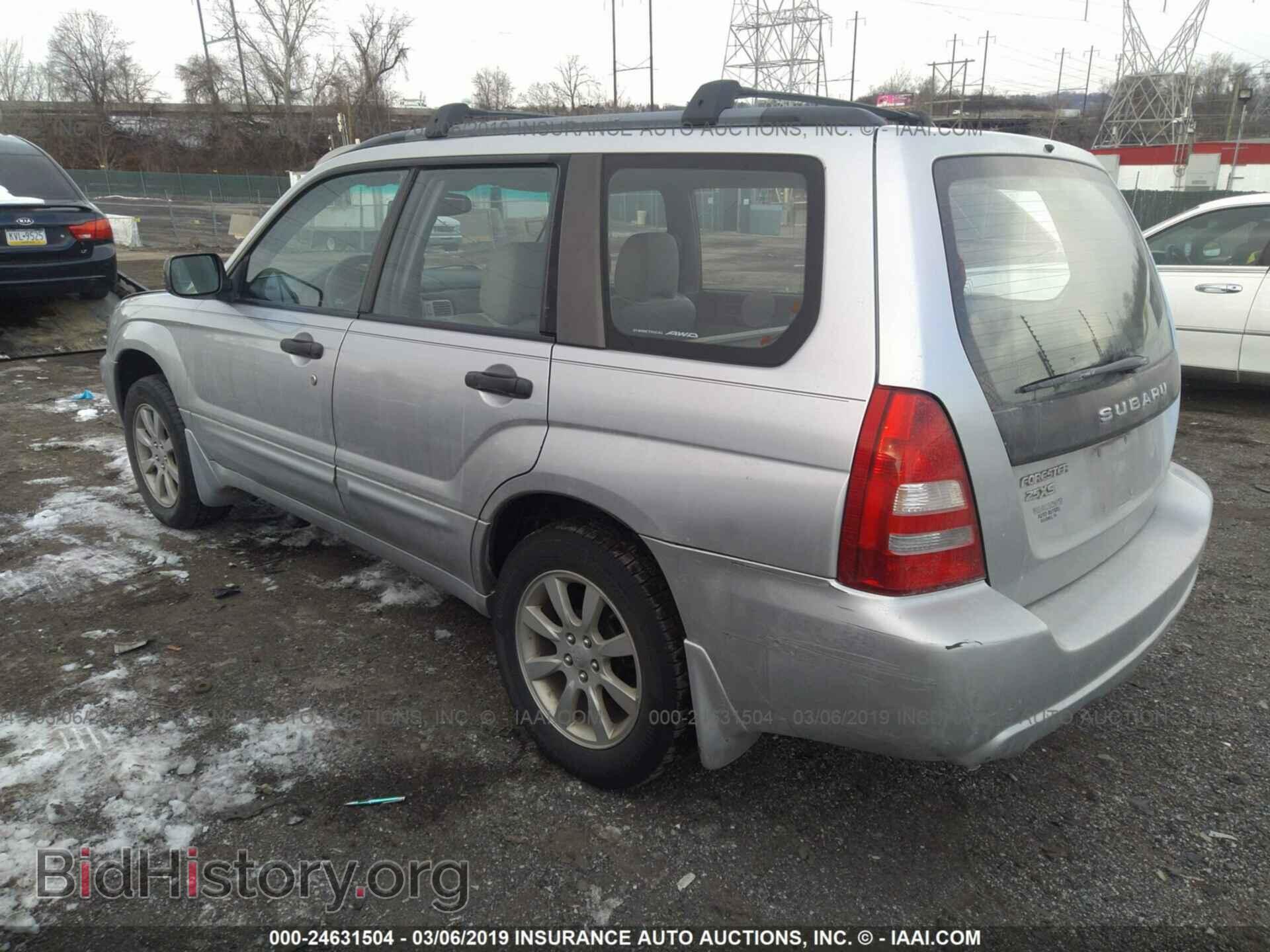 2005 SUBARU FORESTER - VIN: JF1SG65615G701607 - Фото 3