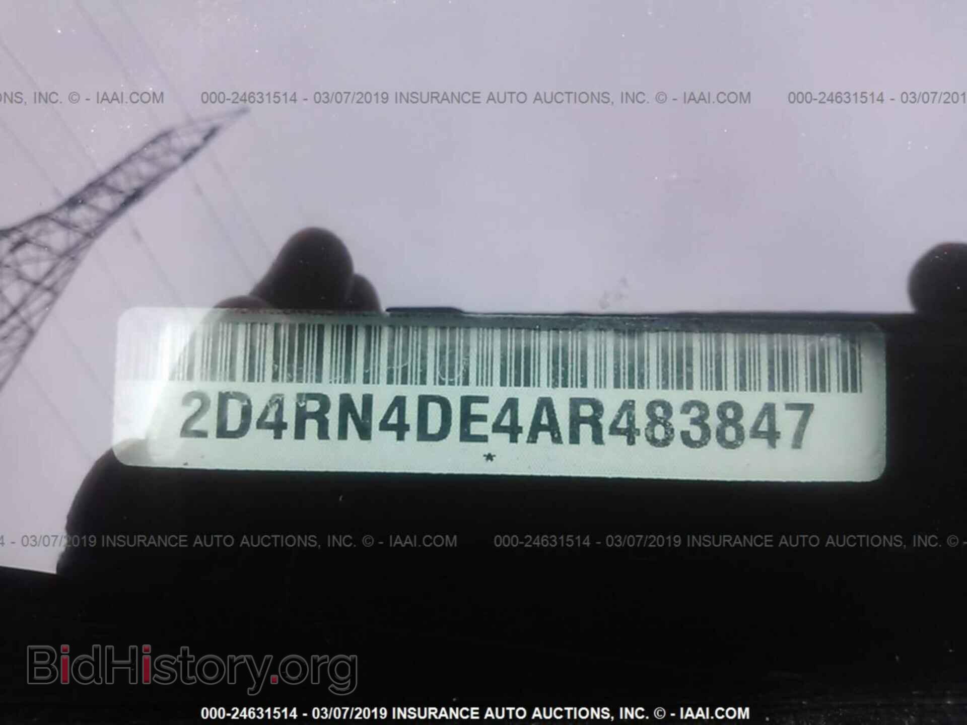 2010 DODGE GRAND CARAVAN - VIN: 2D4RN4DE4AR483847 - Фото 9