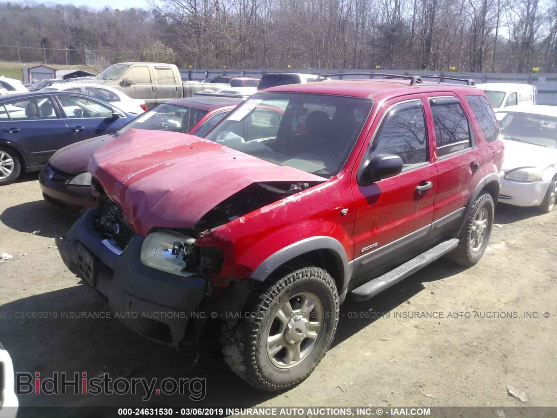 2002 FORD ESCAPE - VIN: 1FMYU04152KB66740 - Фото 2