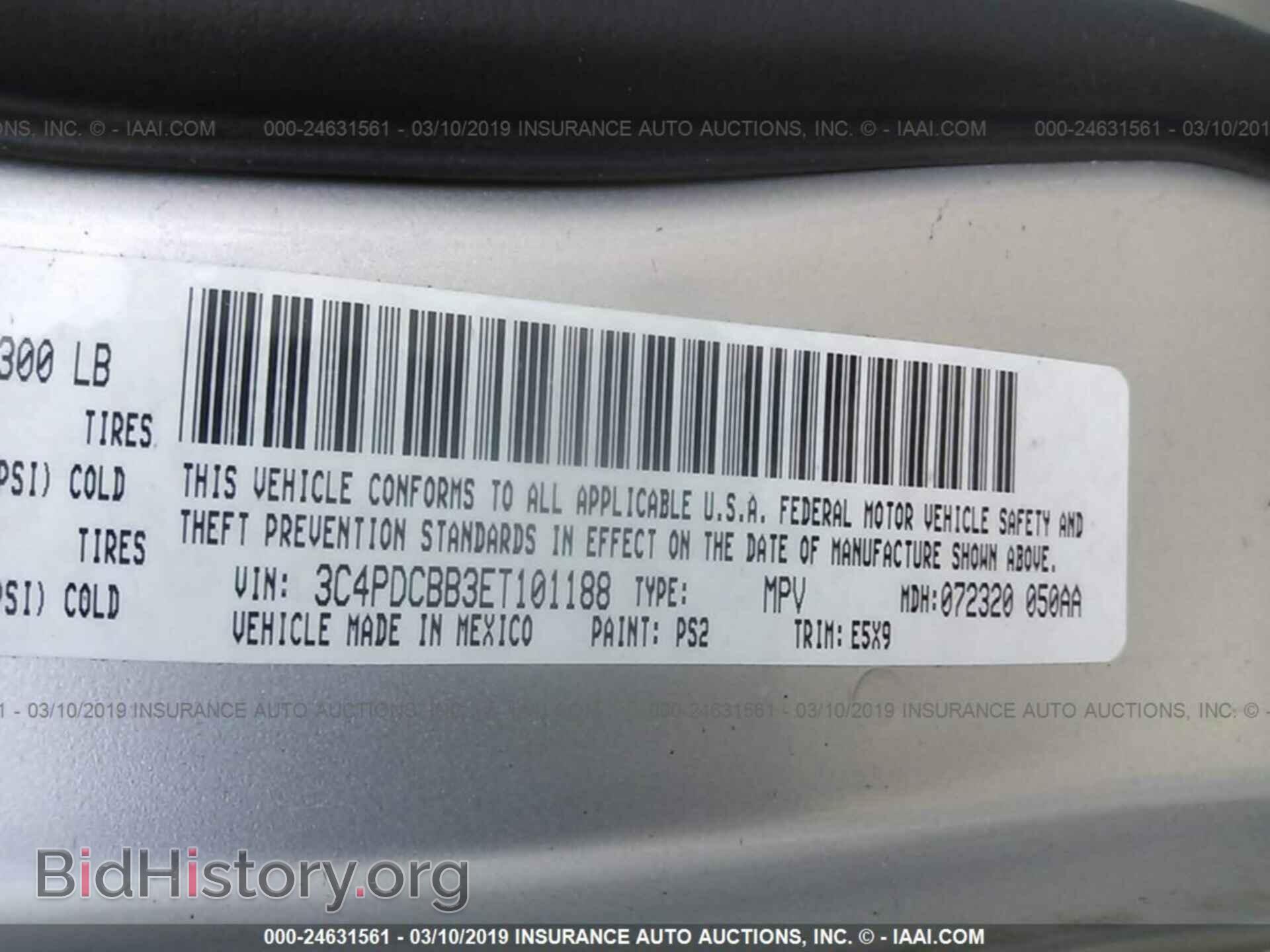 2014 DODGE JOURNEY - VIN: 3C4PDCBB3ET101188 - Photo 9