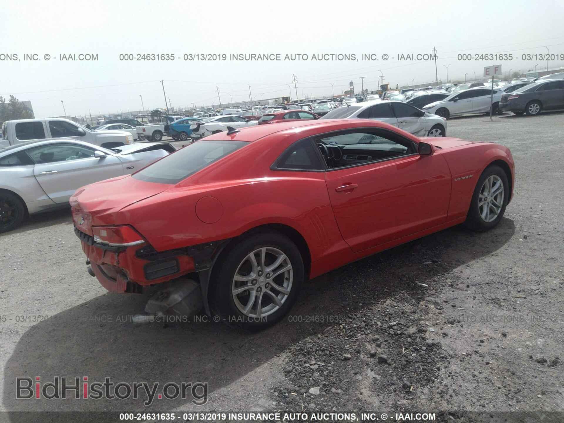 2014 CHEVROLET CAMARO - VIN: 2G1FE1E31E9324133 - Фото 4