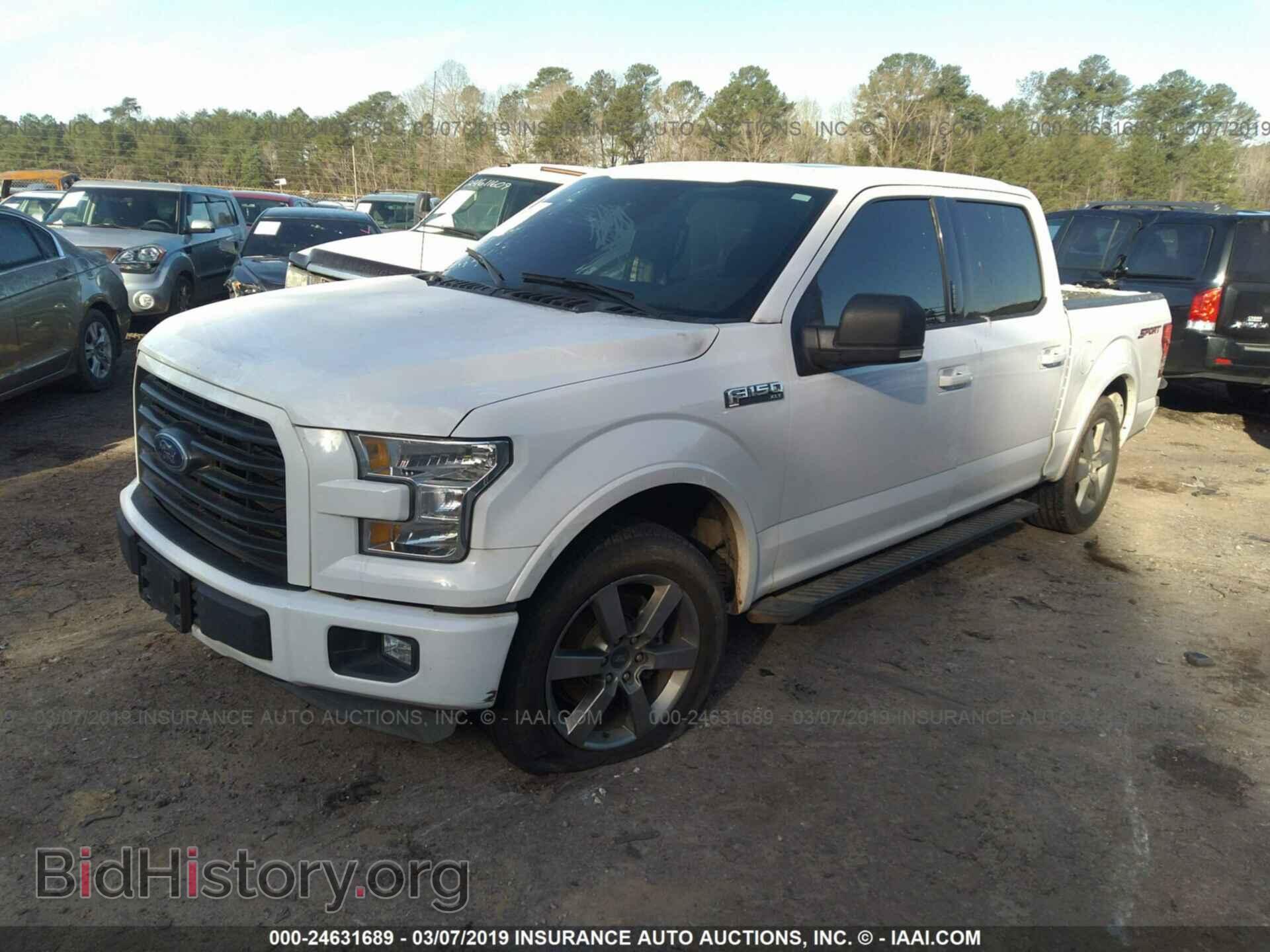 2016 FORD F150 - VIN: 1FTEW1CF2GFB91180 - Фото 2