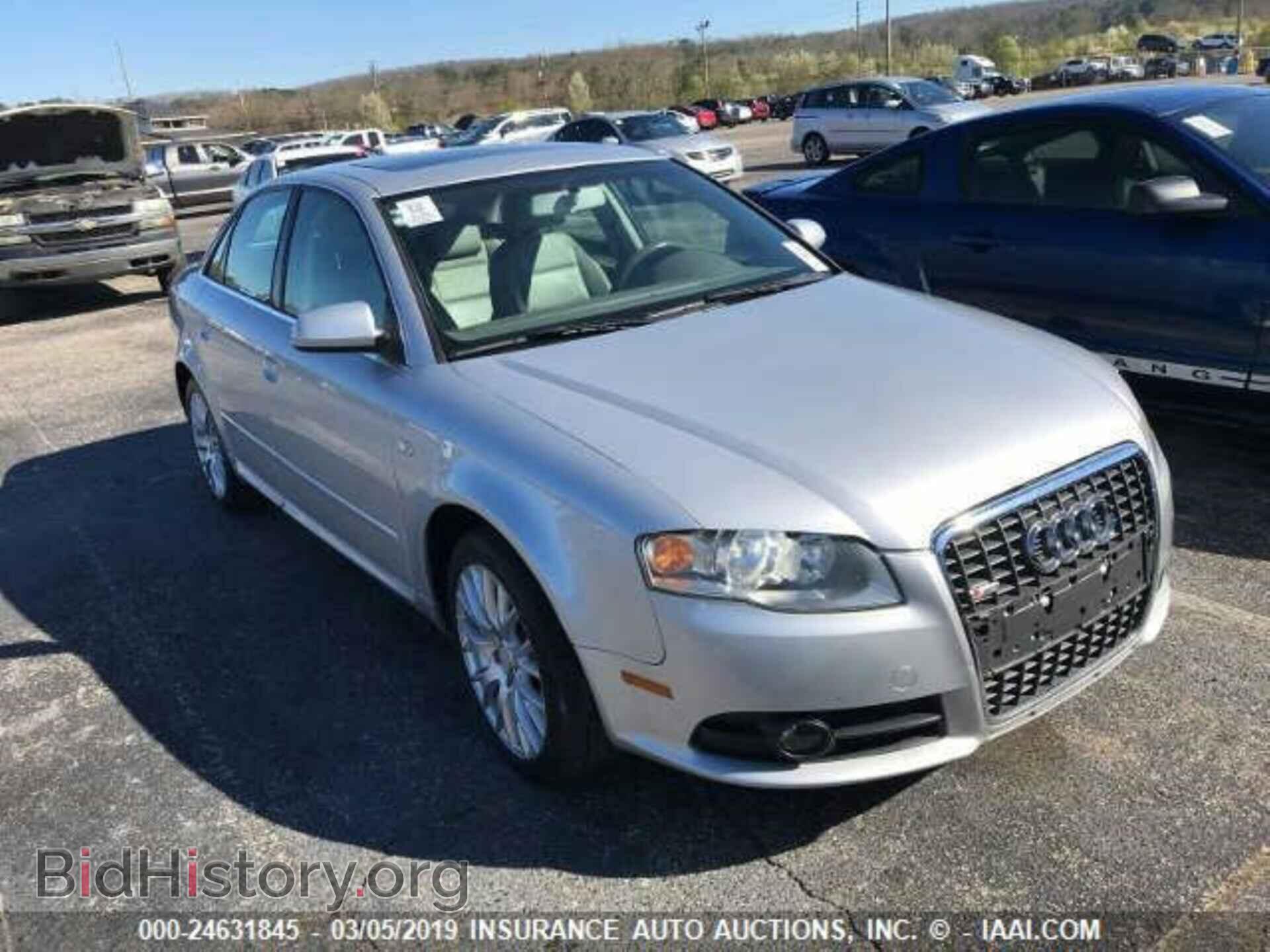 2008 AUDI A4 - VIN: WAUAF78E78A155482 - Фото 2