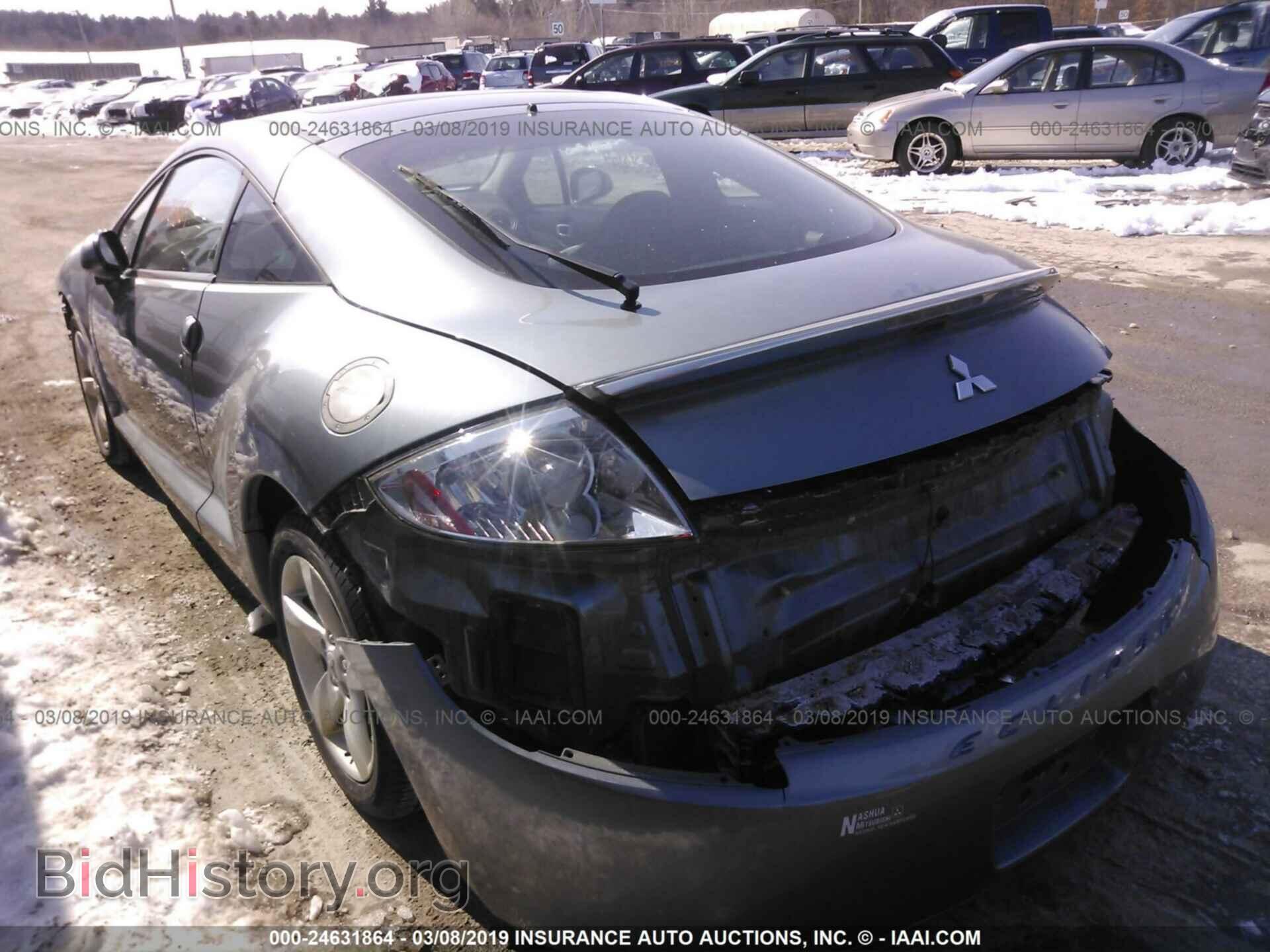 2007 MITSUBISHI ECLIPSE - VIN: 4A3AK24F77E029174 - Фото 3