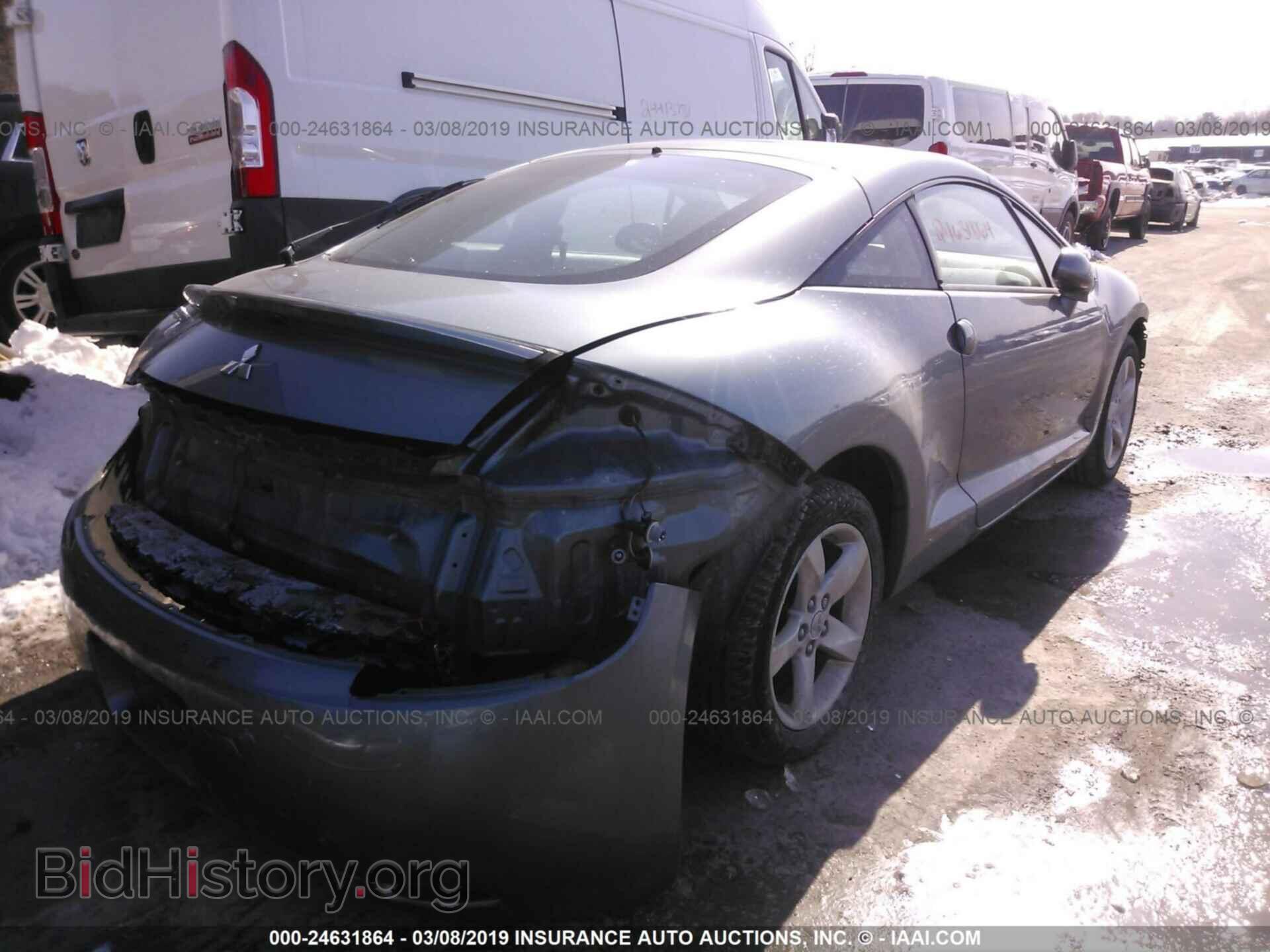 2007 MITSUBISHI ECLIPSE - VIN: 4A3AK24F77E029174 - Фото 4