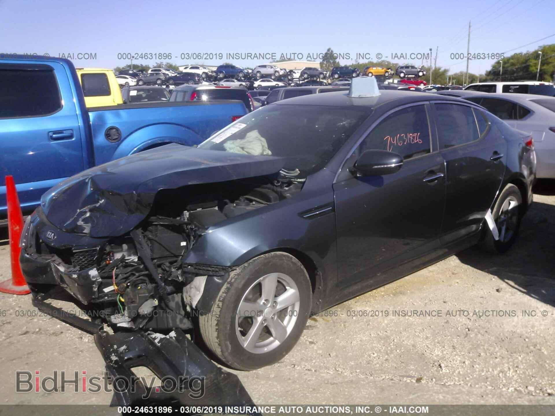 2015 KIA OPTIMA - VIN: 5XXGM4A74FG444205 - Фото 2
