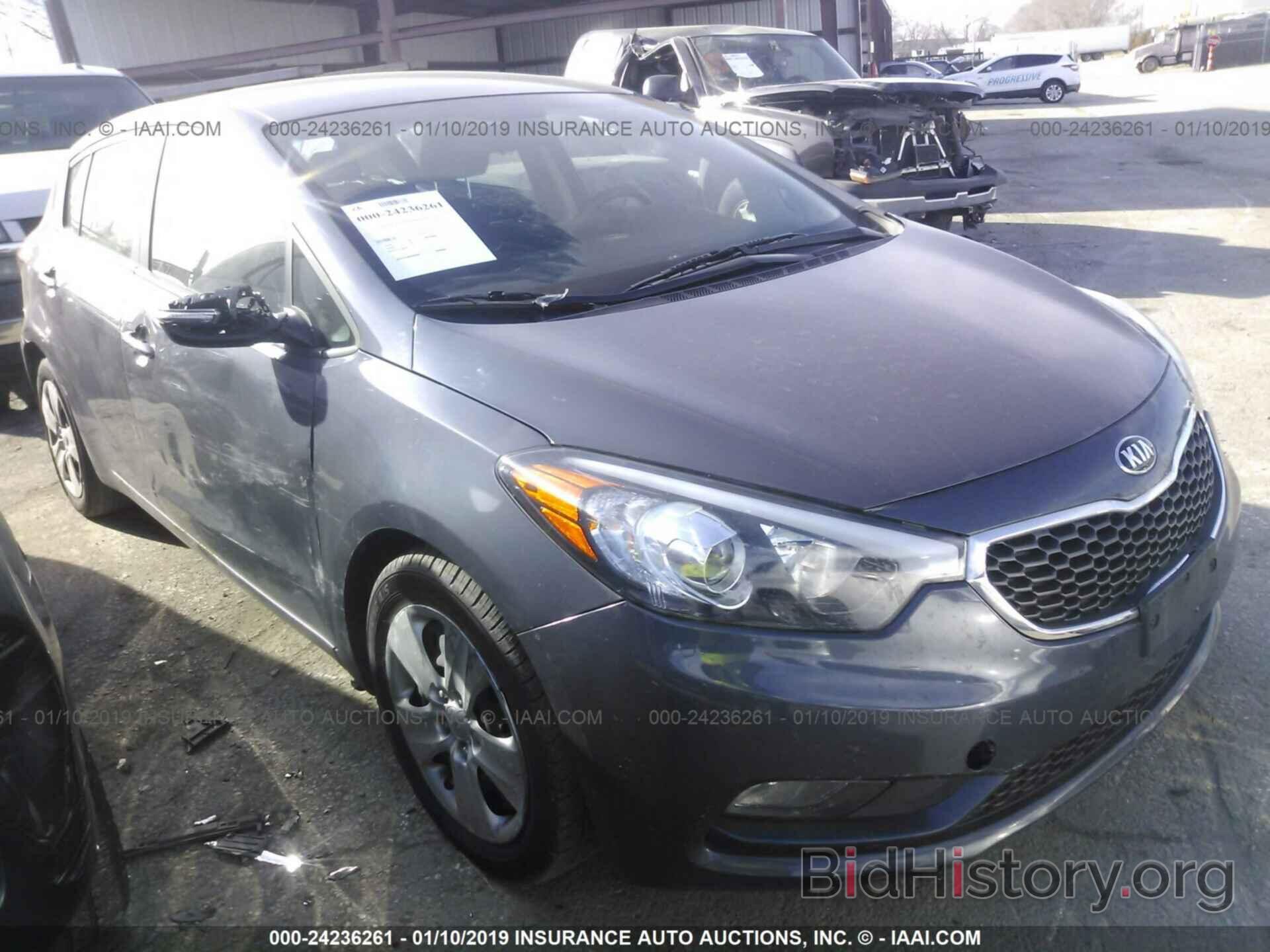 Photo KNAFK5A89G5586181 - KIA FORTE 2016