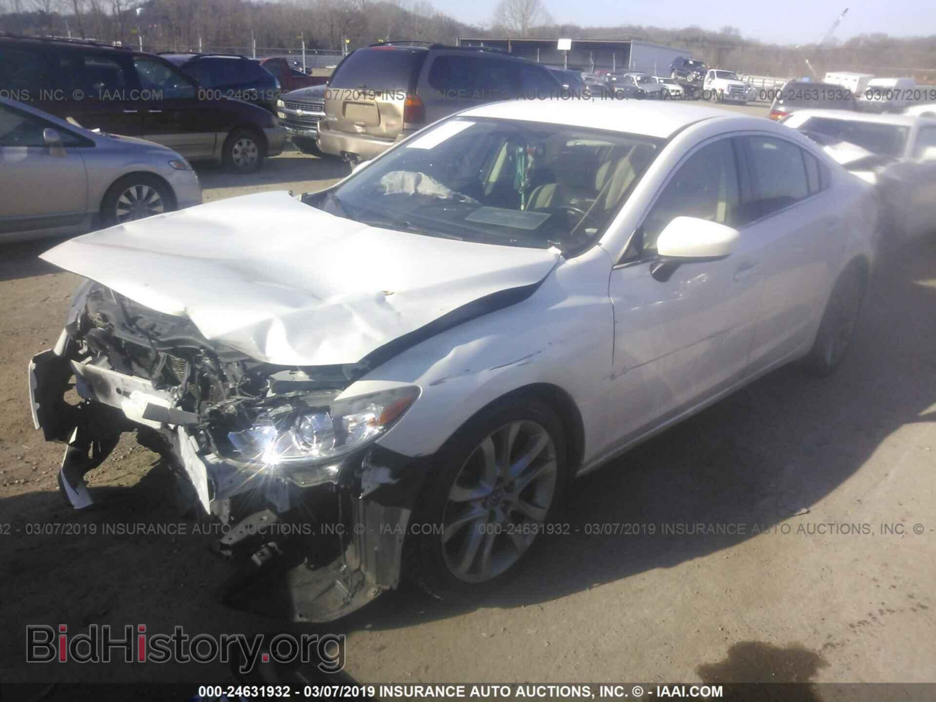 2014 MAZDA 6 - VIN: JM1GJ1V61E1145385 - Фото 2