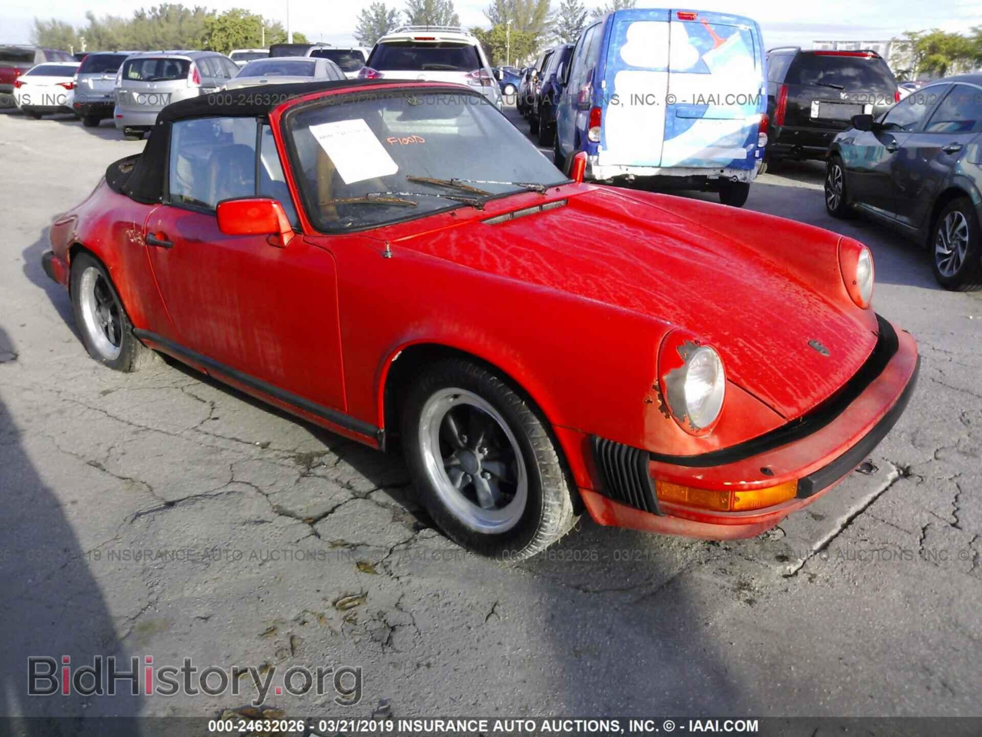 Photo WP0EA0916DS171361 - PORSCHE 911 1983