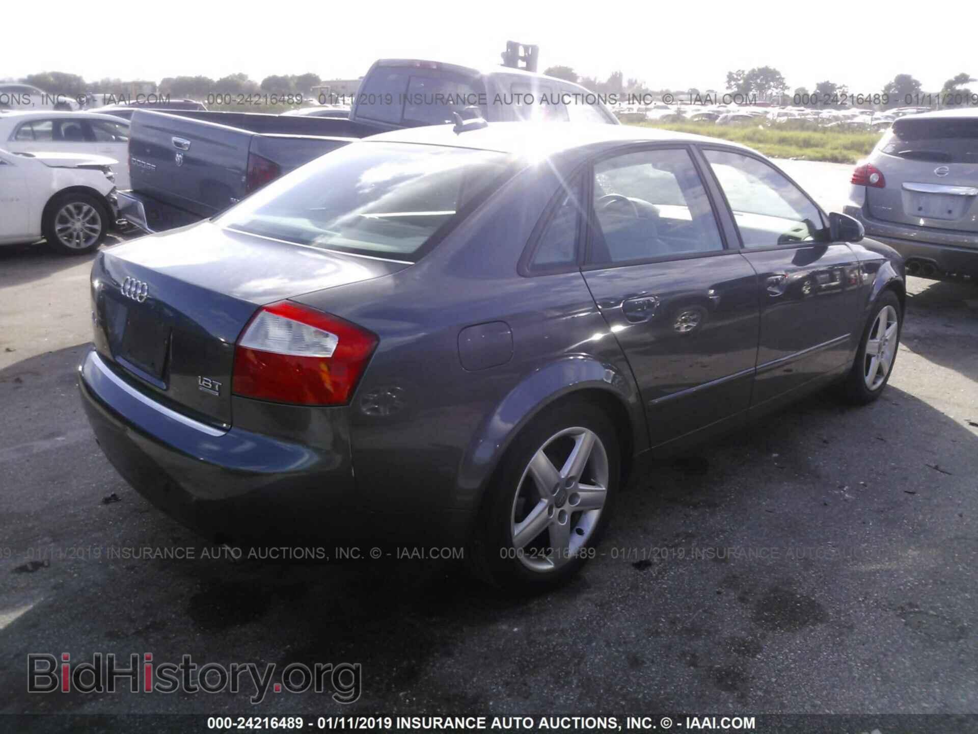 2005 AUDI A4 - VIN: WAULC68E75A034992 - Фото 4