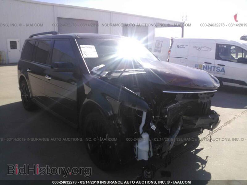2018 Ford FLEX SEL (VIN 2FMGK5C89JBA04986) — фото 1 из 10, IAAI, повреждение: передняя часть