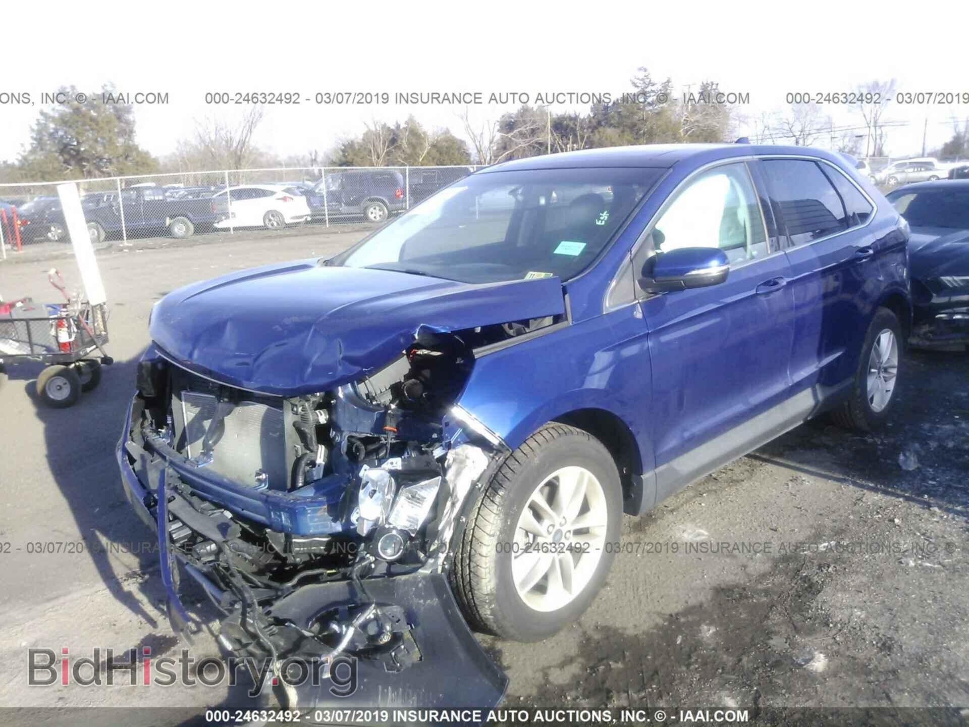 2015 FORD EDGE - VIN: 2FMTK3J81FBB11995 - Фото 2