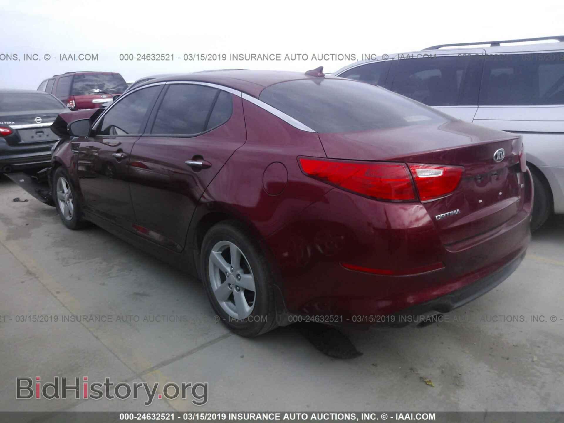 2014 KIA OPTIMA - VIN: 5XXGM4A74EG323981 - Фото 3