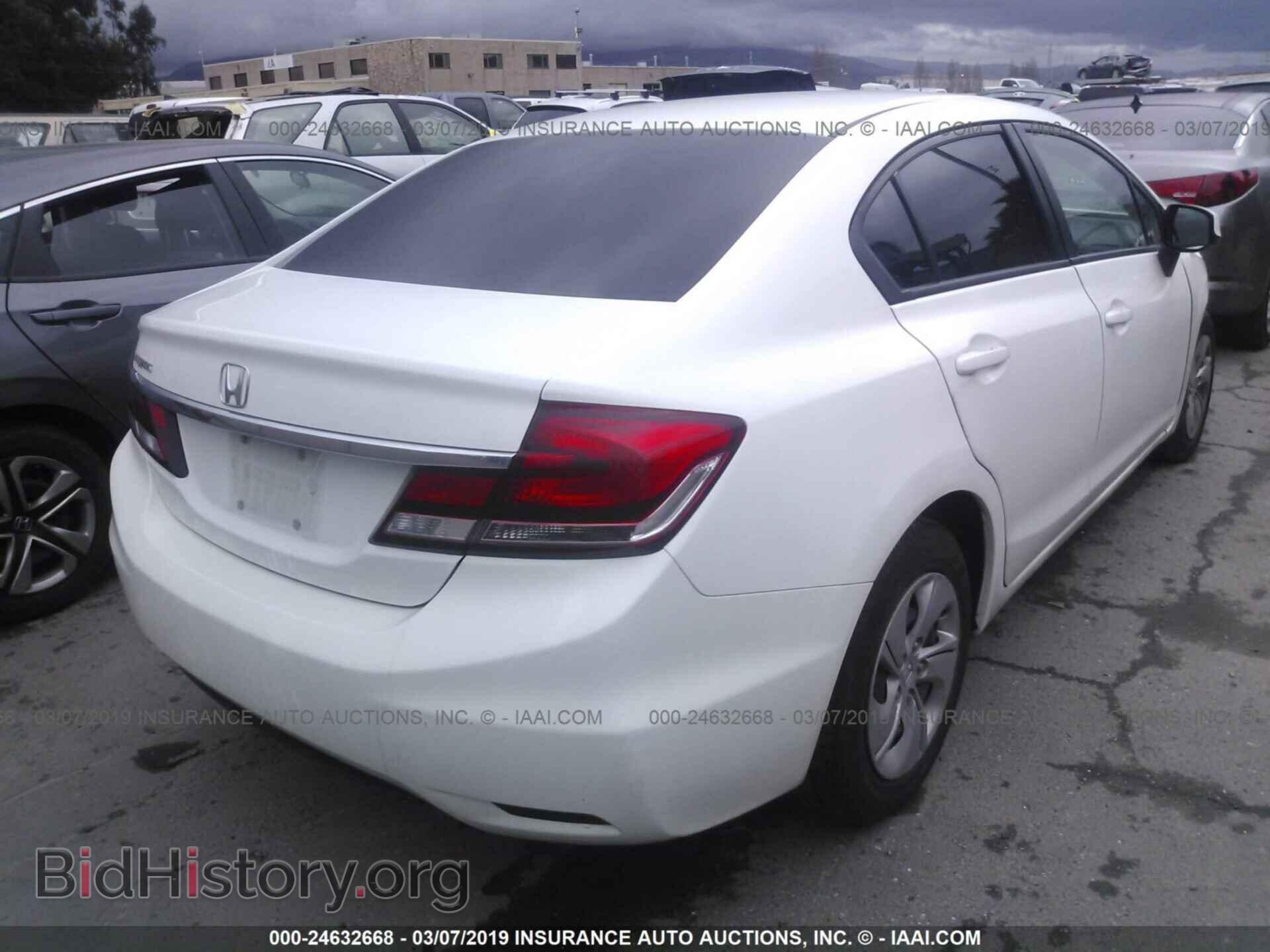 2013 HONDA CIVIC - VIN: 19XFB2F51DE243901 - Фото 4