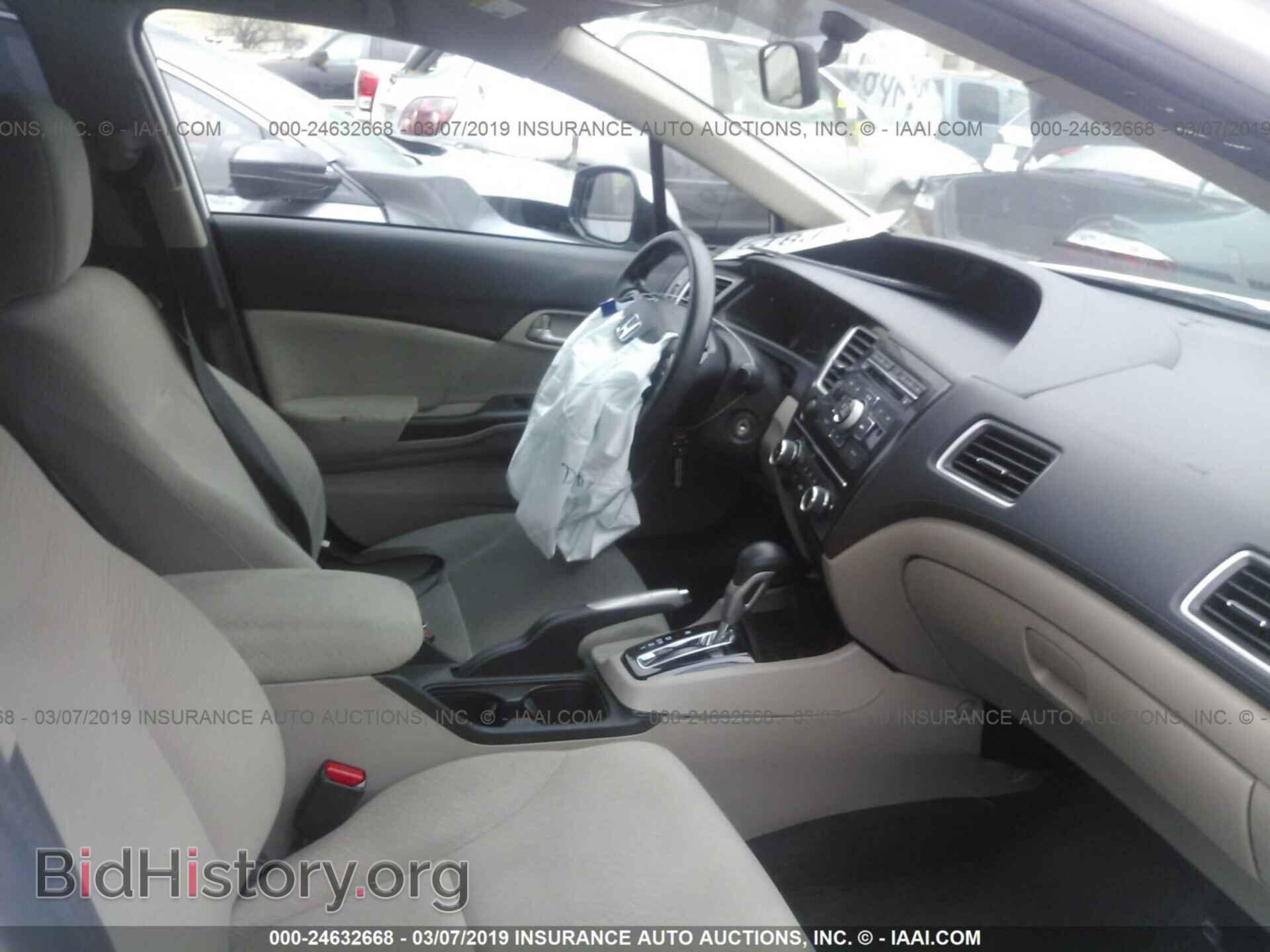 2013 HONDA CIVIC - VIN: 19XFB2F51DE243901 - Фото 5