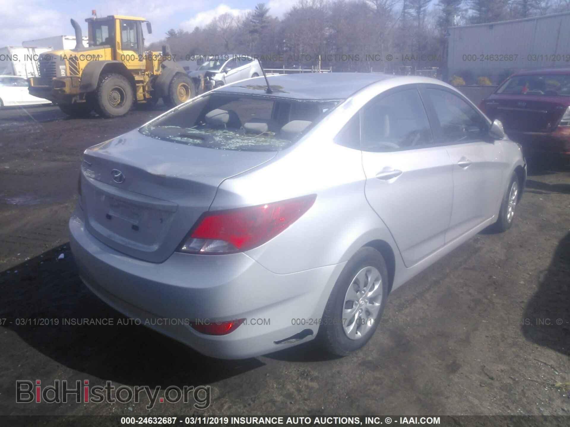 2017 HYUNDAI ACCENT - VIN: KMHCT4AE4HU291026 - Фото 4
