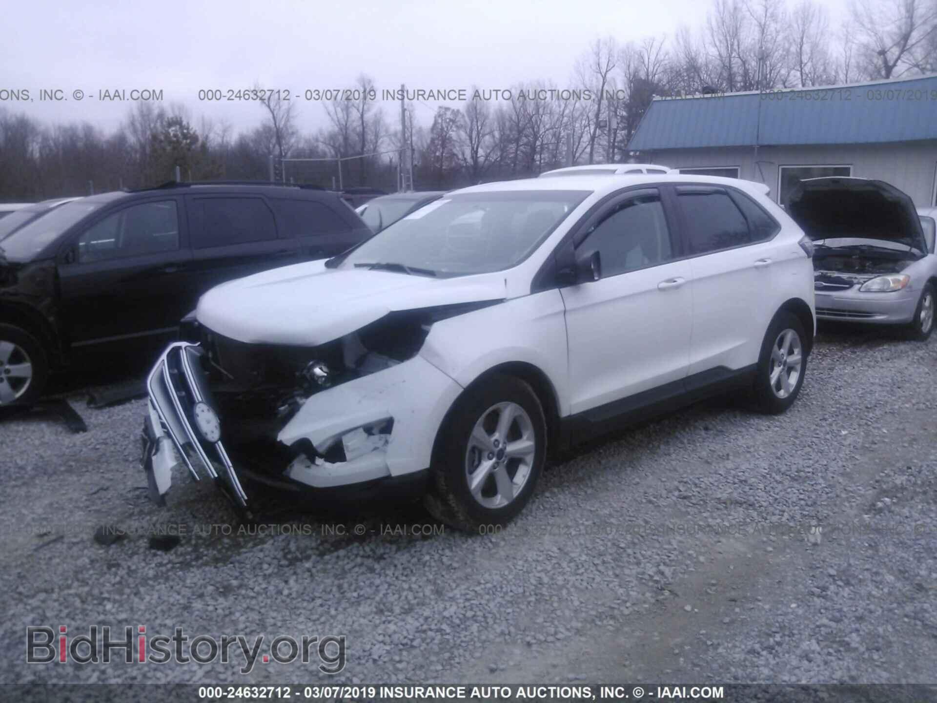2015 FORD EDGE - VIN: 2FMTK4G96FBB43184 - Фото 2