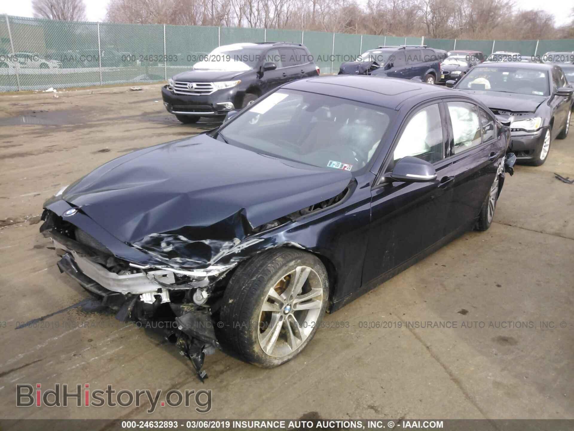 2016 BMW 328 - VIN: WBA8E3G55GNU01187 - Фото 2