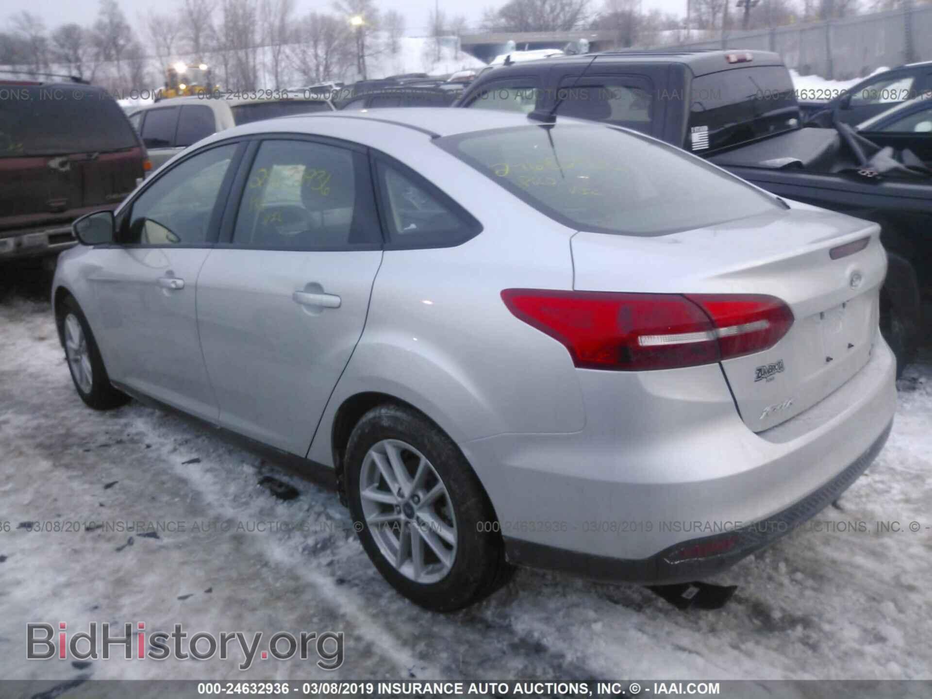 2018 FORD FOCUS - VIN: 1FADP3FEXJL322443 - Фото 3