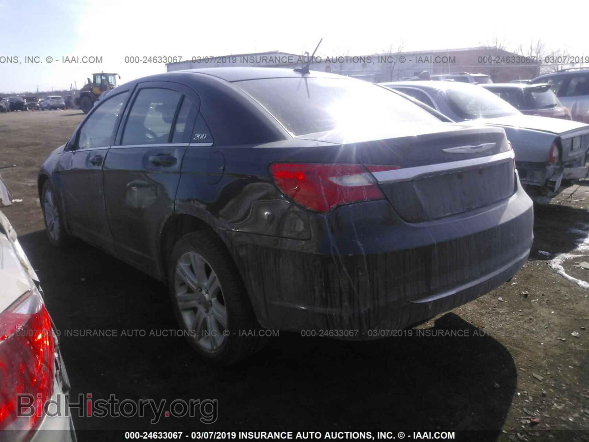 2012 CHRYSLER 200 - VIN: 1C3CCBBB6CN278380 - Фото 3