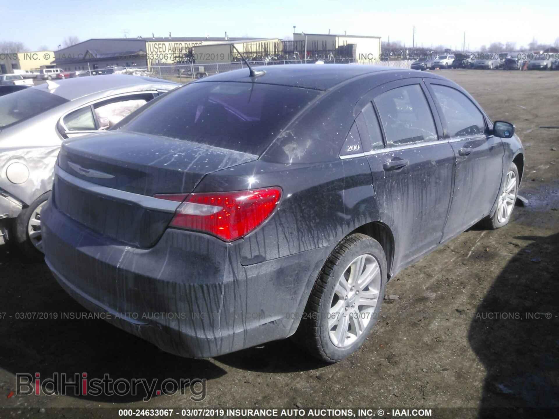 2012 CHRYSLER 200 - VIN: 1C3CCBBB6CN278380 - Фото 4