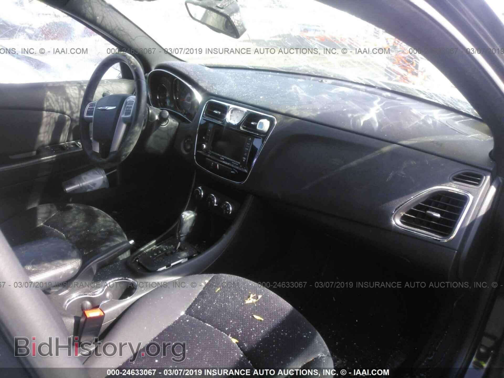 2012 CHRYSLER 200 - VIN: 1C3CCBBB6CN278380 - Фото 5