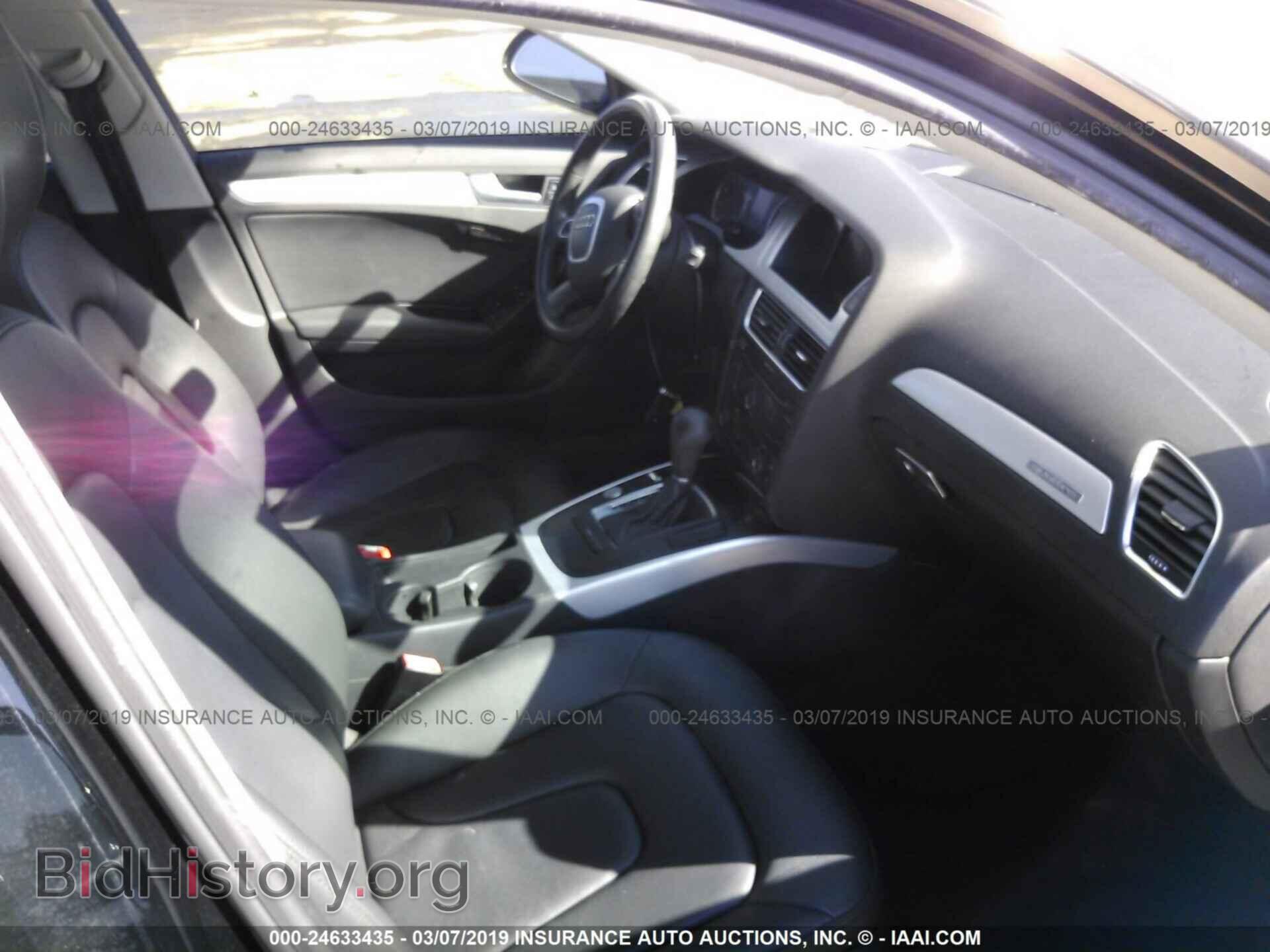 2012 AUDI A4 - VIN: WAUFFAFL2CN010792 - Photo 5
