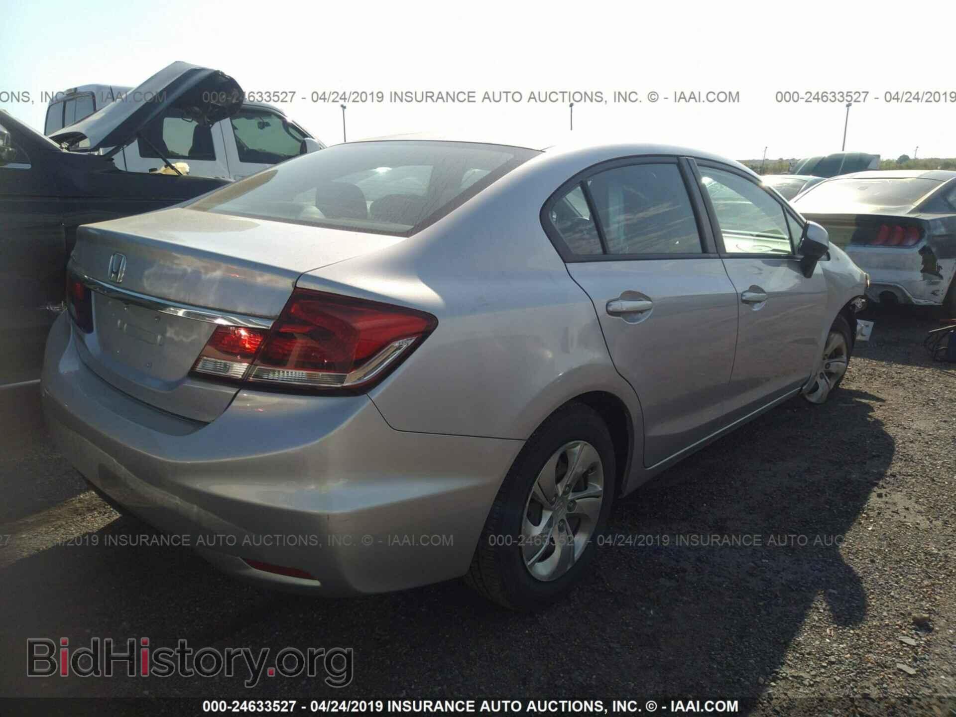 2013 HONDA CIVIC - VIN: 19XFB2F5XDE228474 - Фото 4