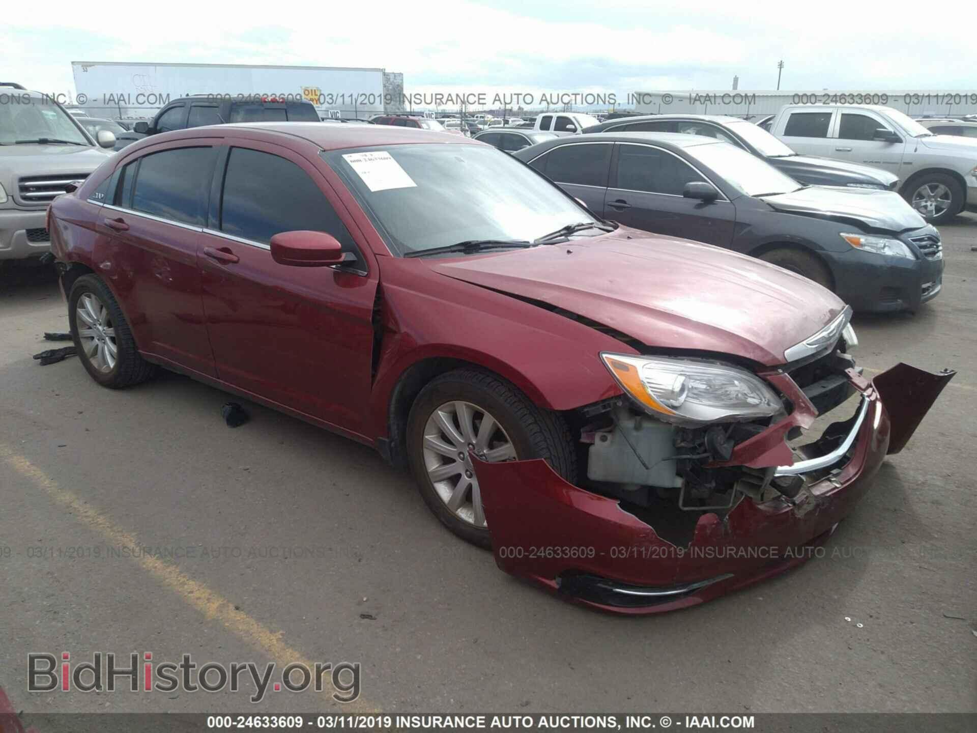 Фотография 1C3CCBBB6CN303195 - CHRYSLER 200 2012