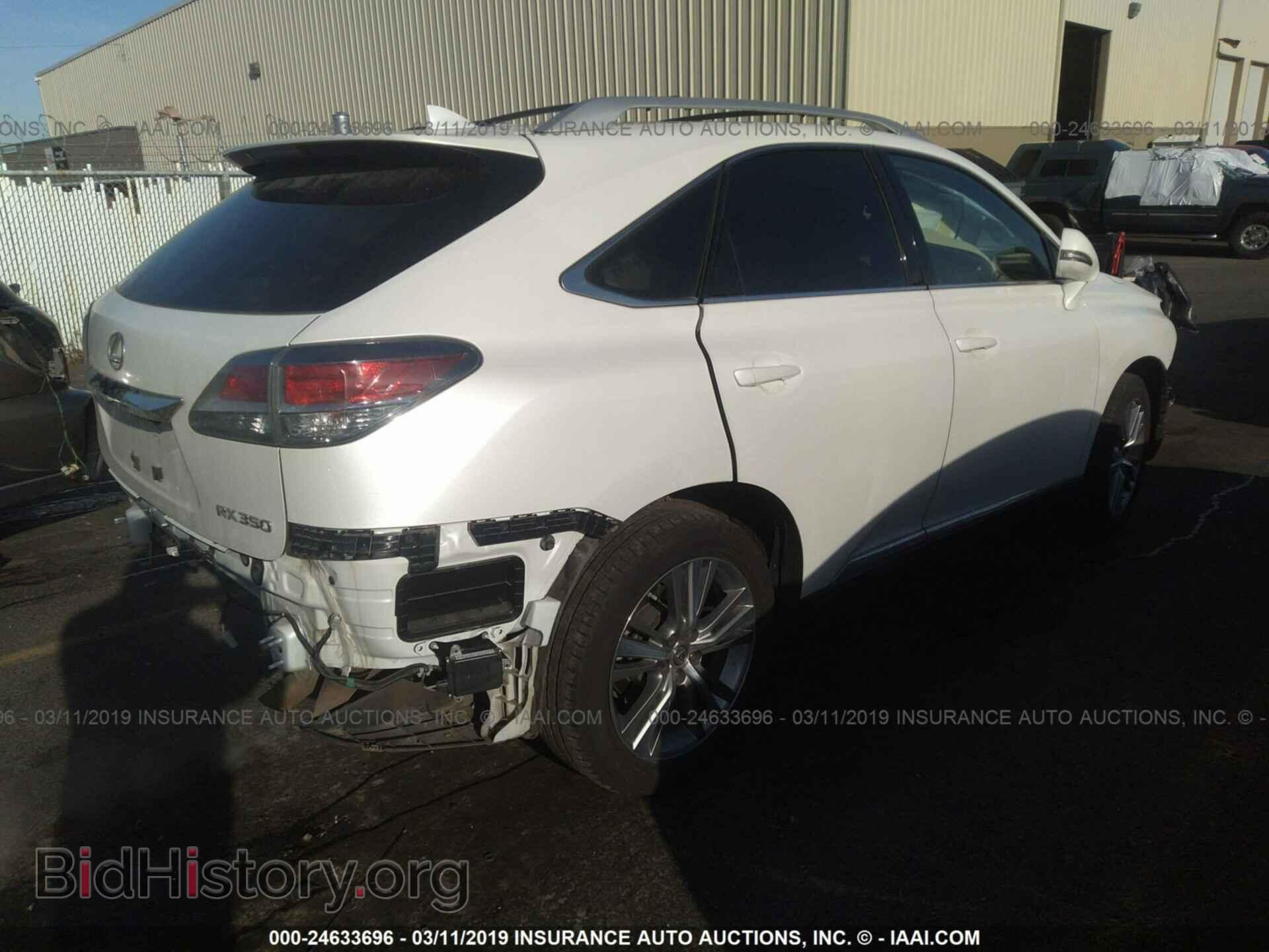 2015 LEXUS RX - VIN: 2T2BK1BA9FC289534 - Фото 4