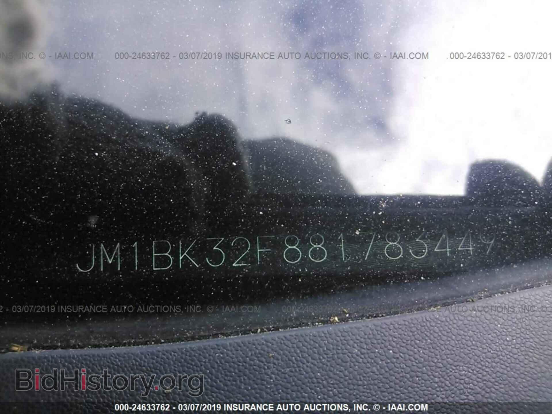 2008 MAZDA 3 - VIN: JM1BK32F881783449 - Фото 9