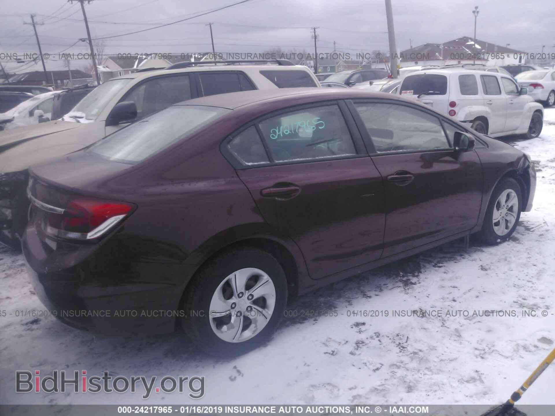 2014 HONDA CIVIC - VIN: 2HGFB2F51EH505875 - Фото 4
