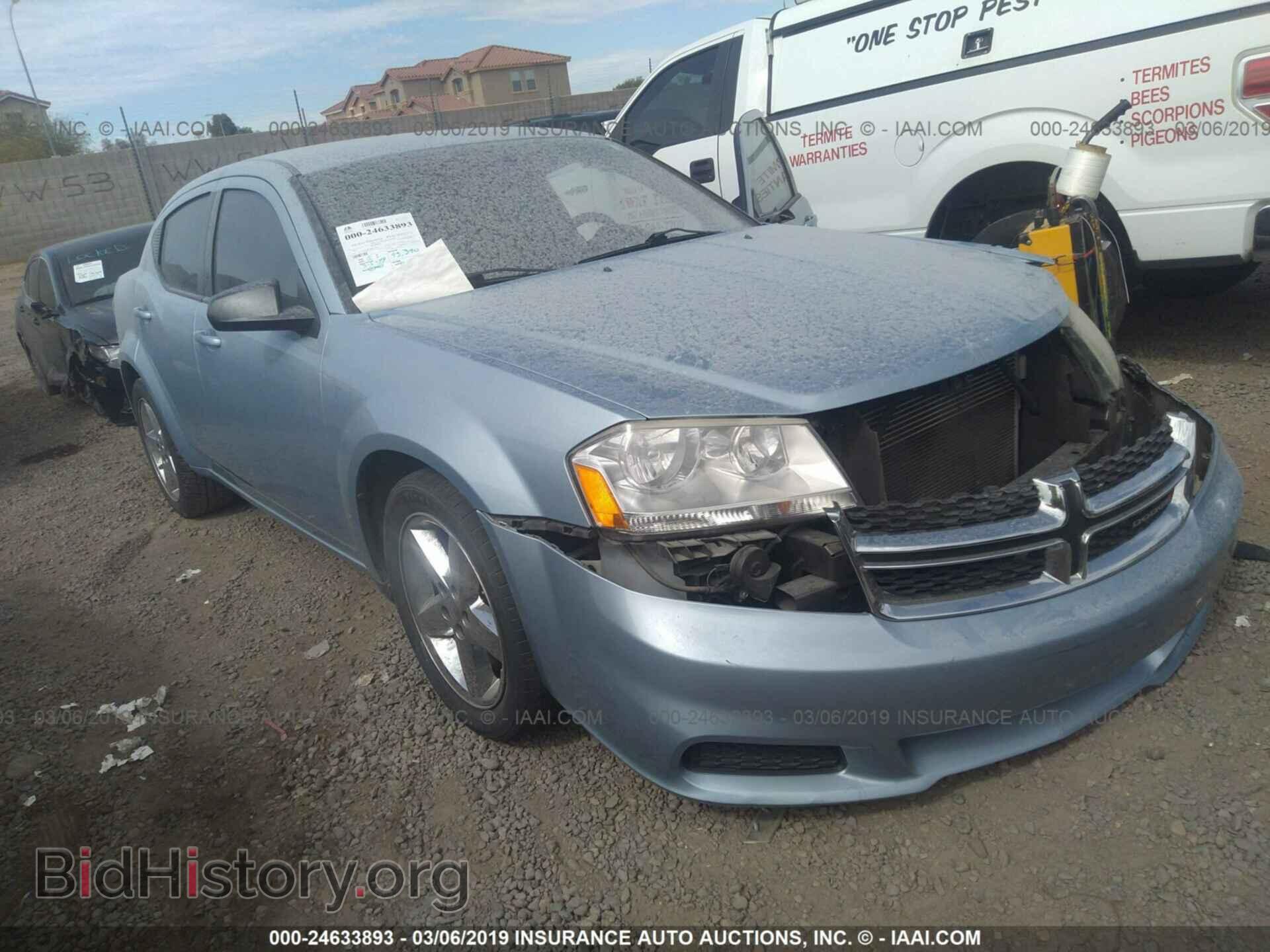 Фотография 1C3CDZAB7DN657915 - DODGE AVENGER 2013
