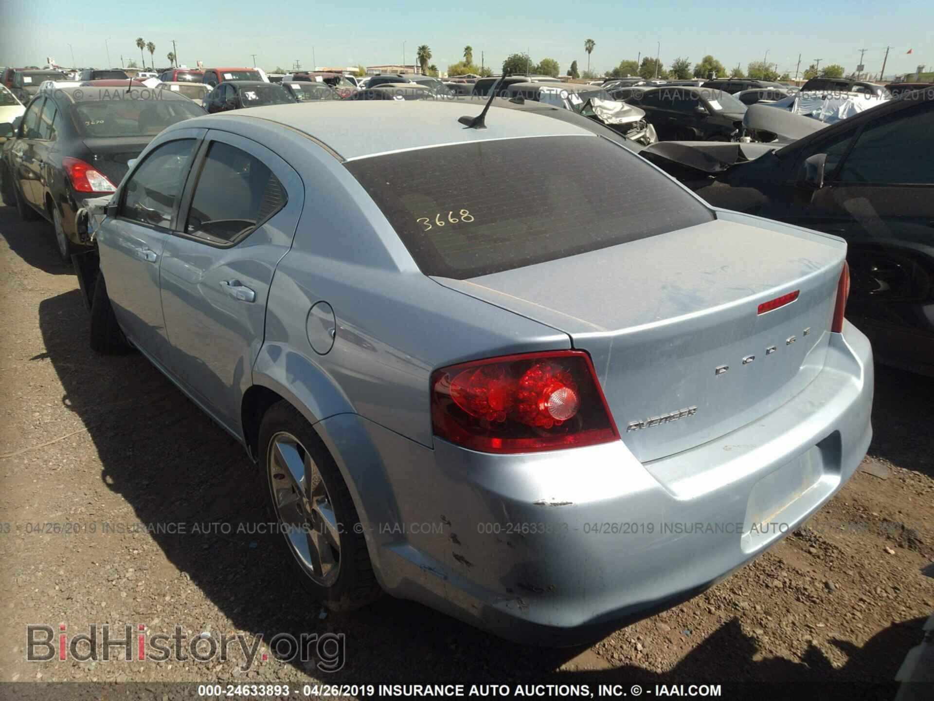 2013 DODGE AVENGER - VIN: 1C3CDZAB7DN657915 - Фото 3