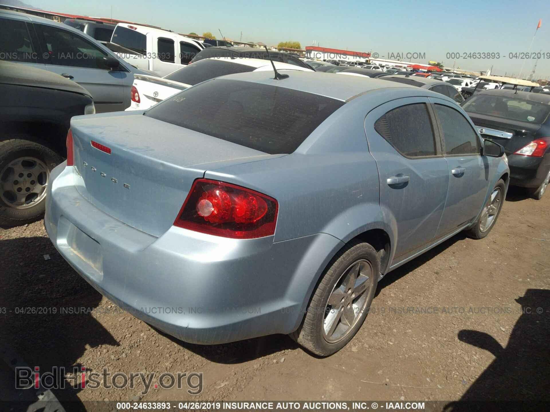 2013 DODGE AVENGER - VIN: 1C3CDZAB7DN657915 - Фото 4