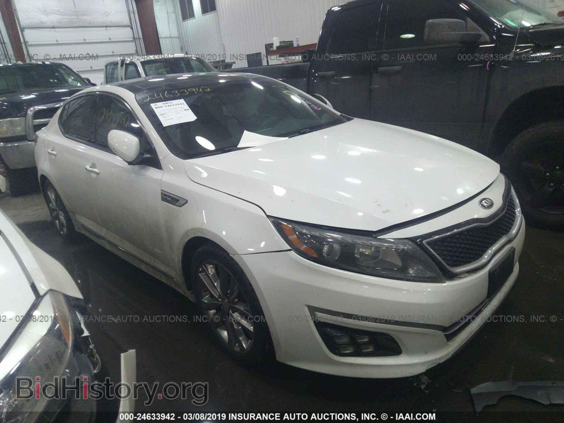 Фотография 5XXGR4A68EG281548 - KIA OPTIMA 2014