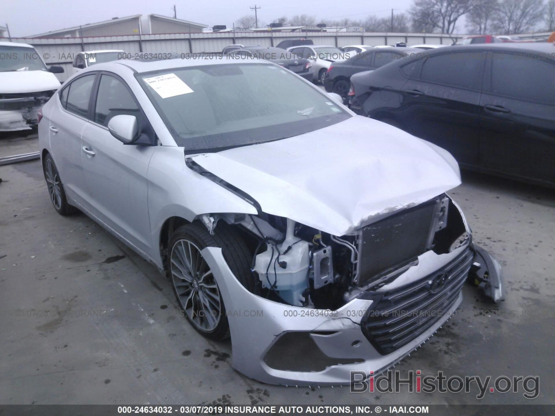 Photo KMHD04LB6HU353591 - HYUNDAI ELANTRA 2017