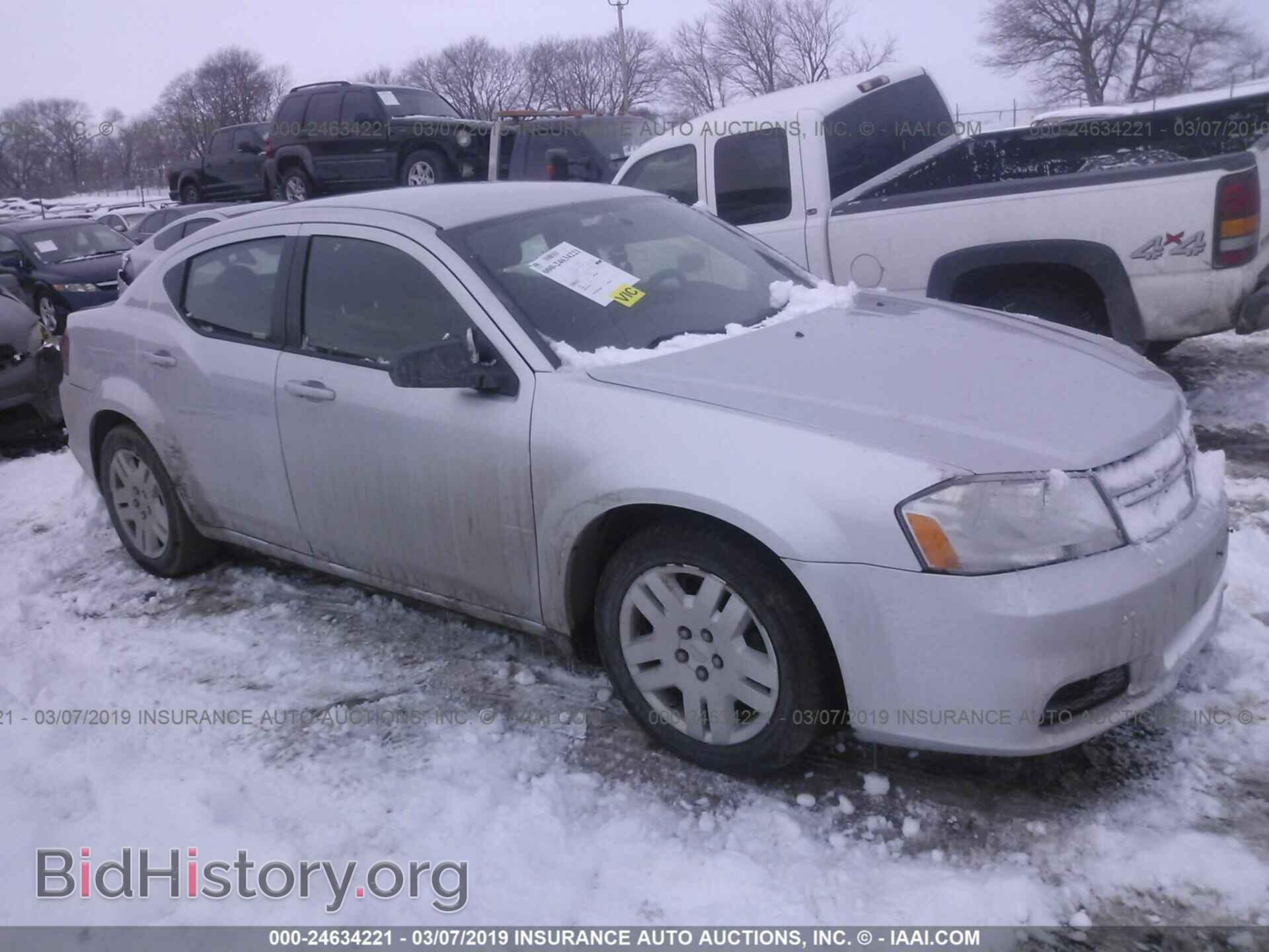 Photo 1B3BD4FB7BN546864 - DODGE AVENGER 2011