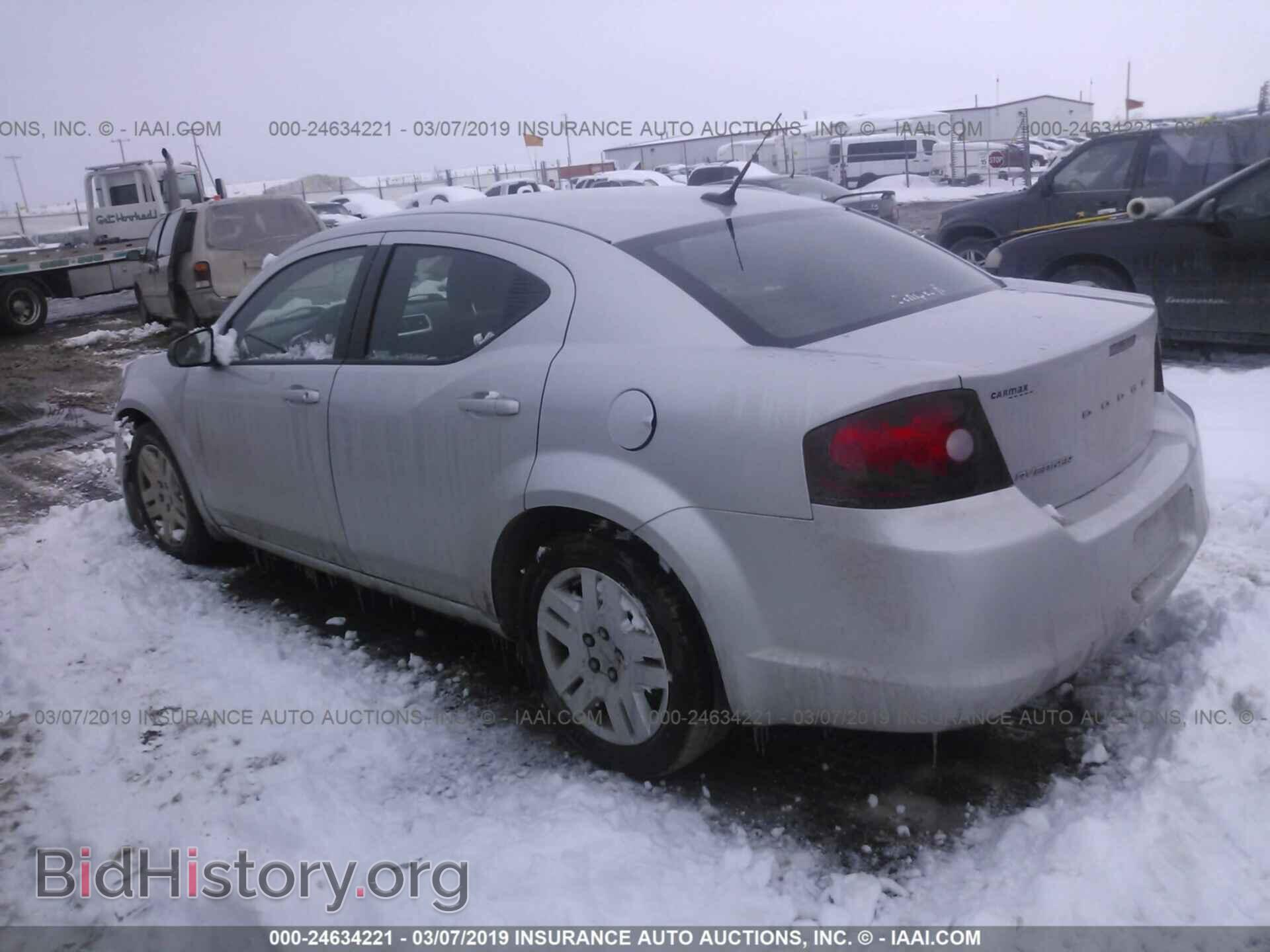 2011 DODGE AVENGER - VIN: 1B3BD4FB7BN546864 - Фото 3