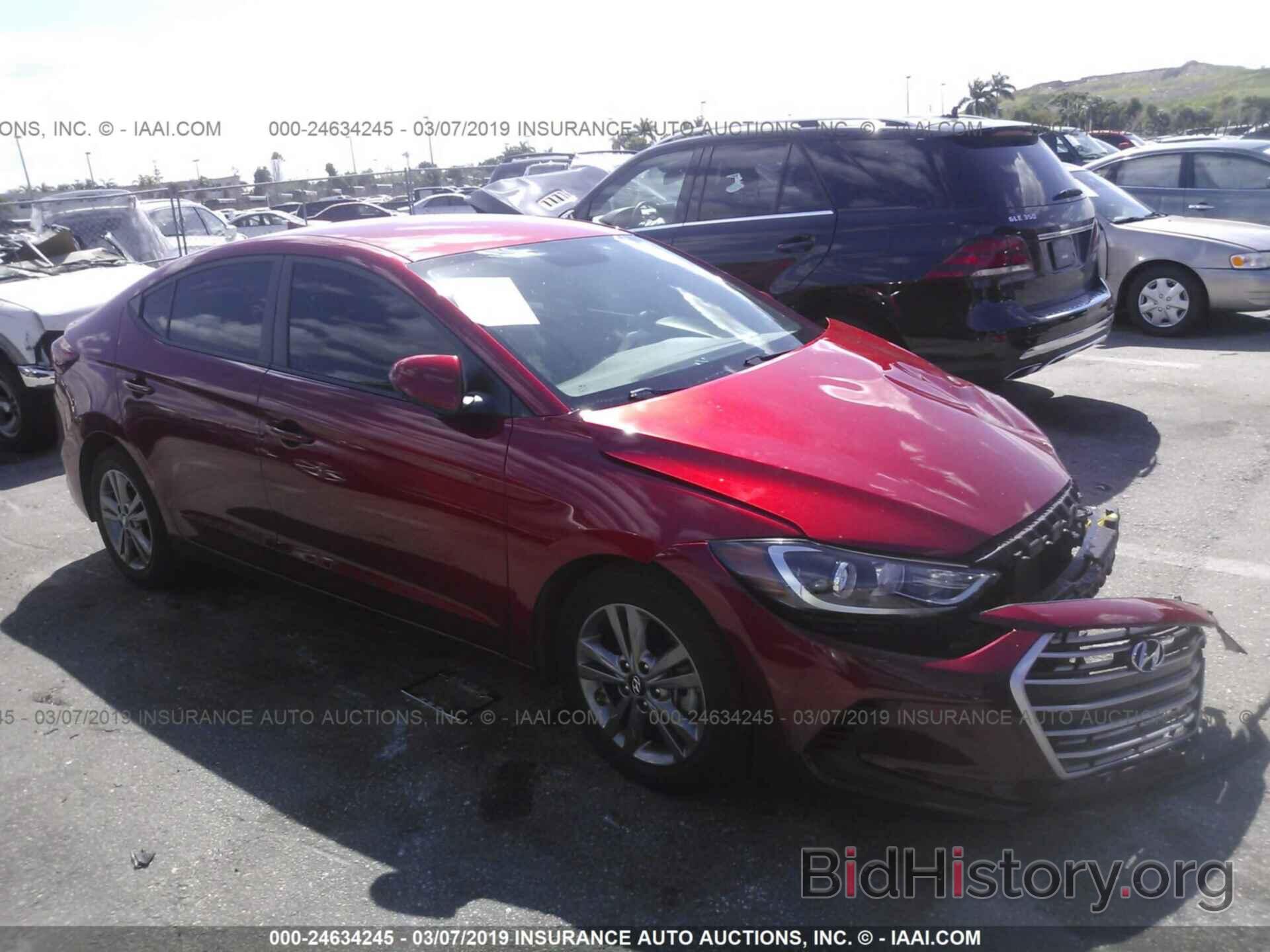 Photo 5NPD84LF5HH053616 - HYUNDAI ELANTRA 2017