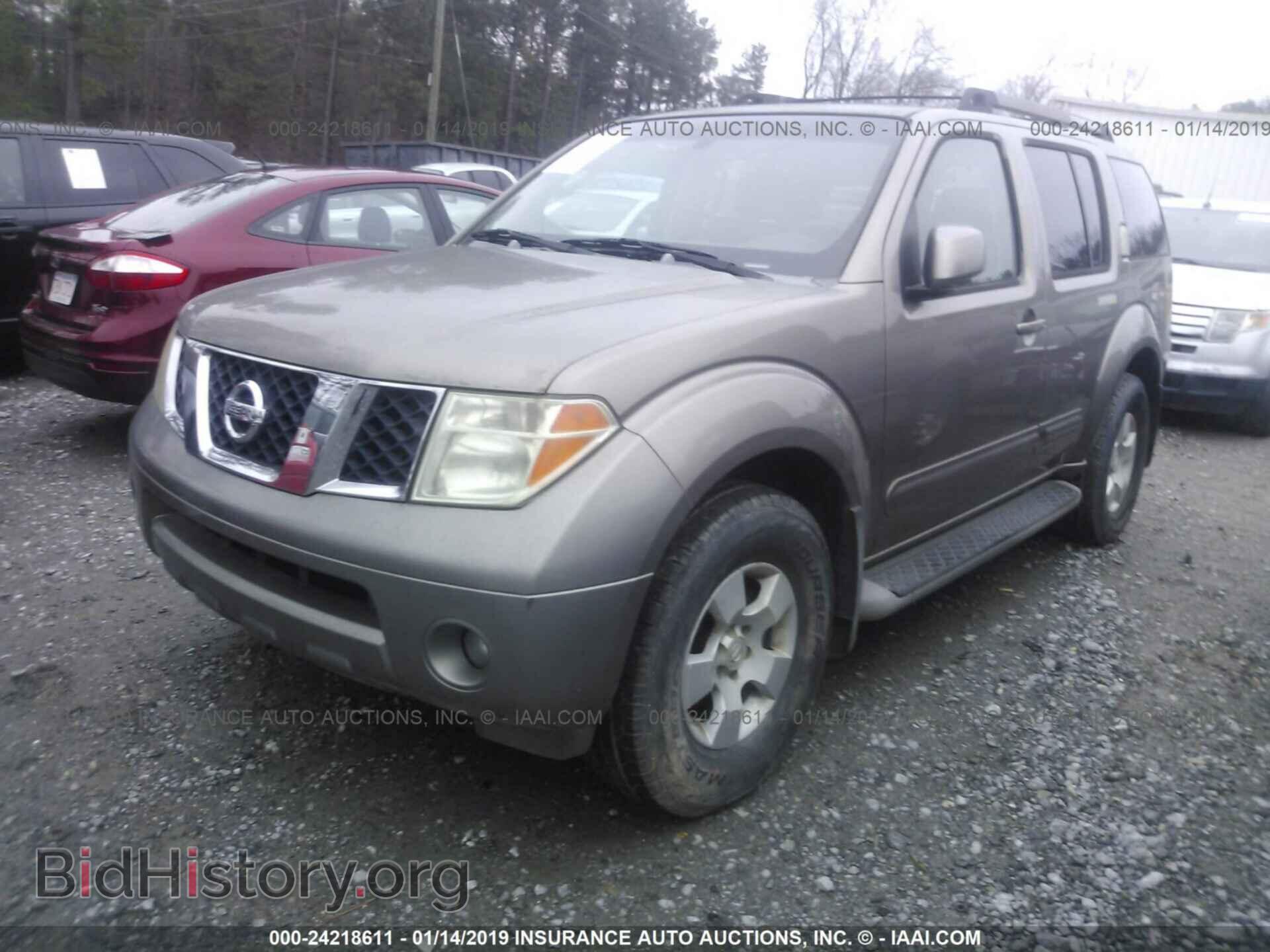 2005 NISSAN PATHFINDER - VIN: 5N1AR18U05C776847 - Фото 2
