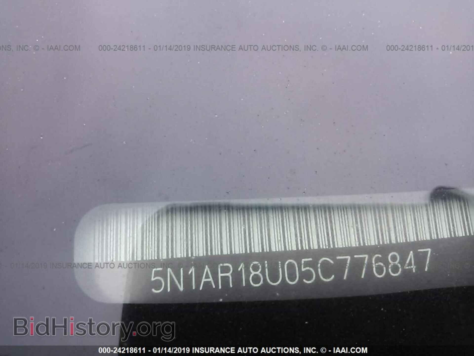 2005 NISSAN PATHFINDER - VIN: 5N1AR18U05C776847 - Фото 9