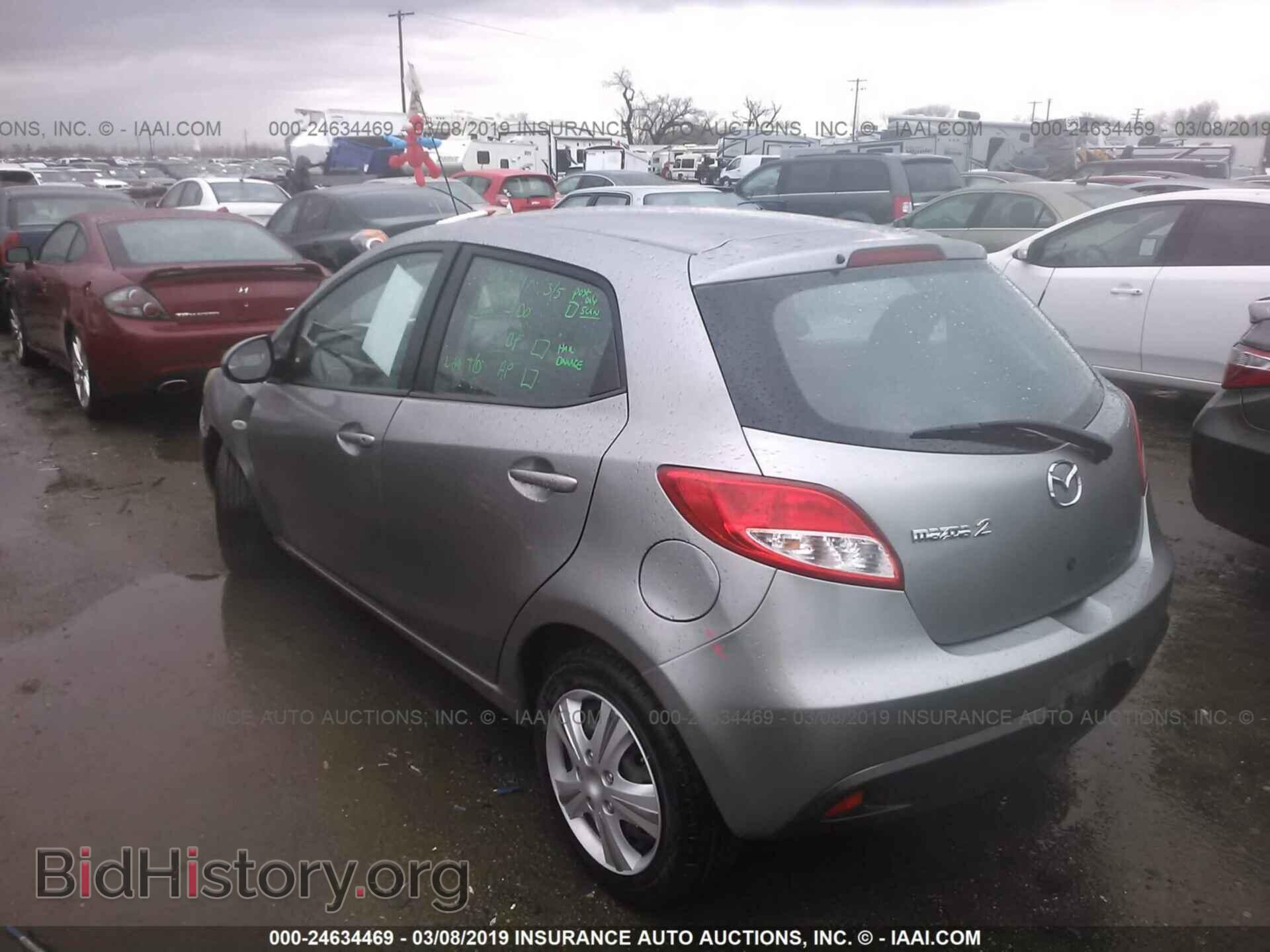 2012 MAZDA MAZDA2 - VIN: JM1DE1KY4C0138463 - Фото 3